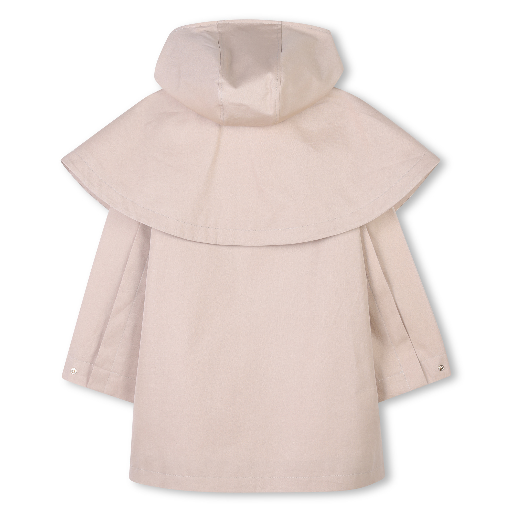 Trench cappuccio gabardine CHLOE Per BAMBINA