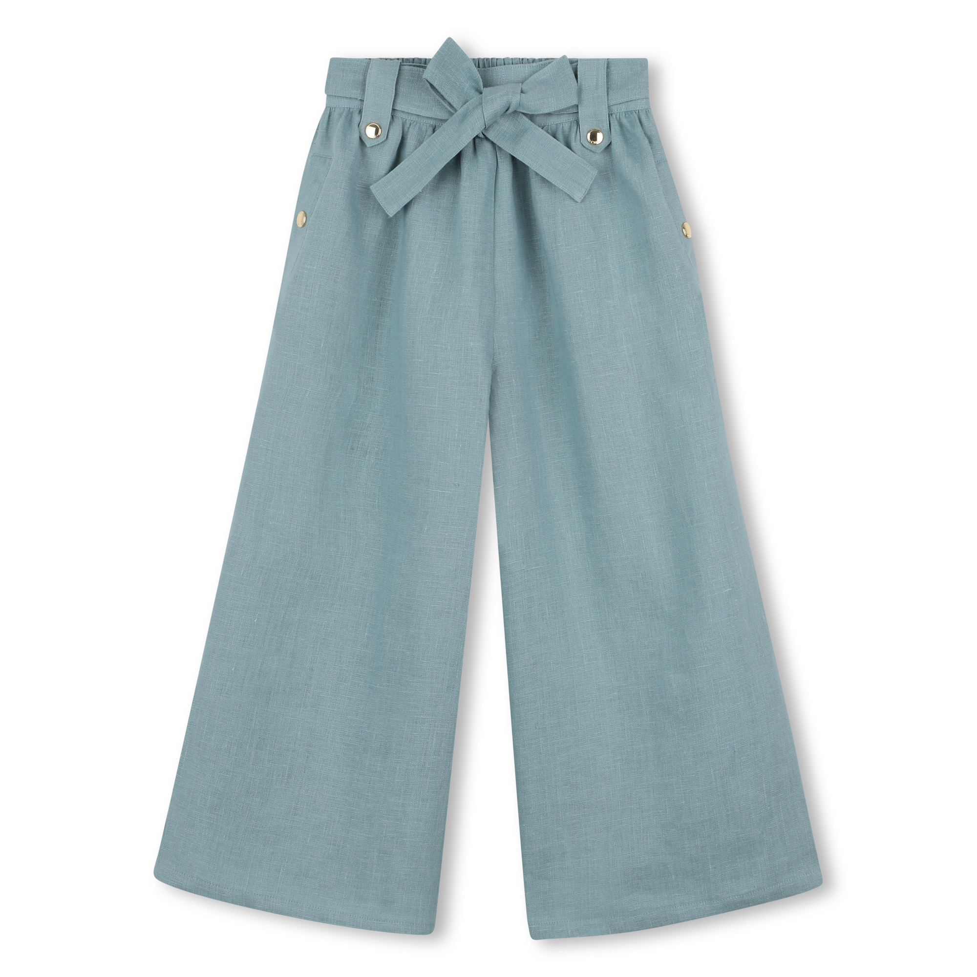 Pantalon en lin ceinturé CHLOE pour FILLE