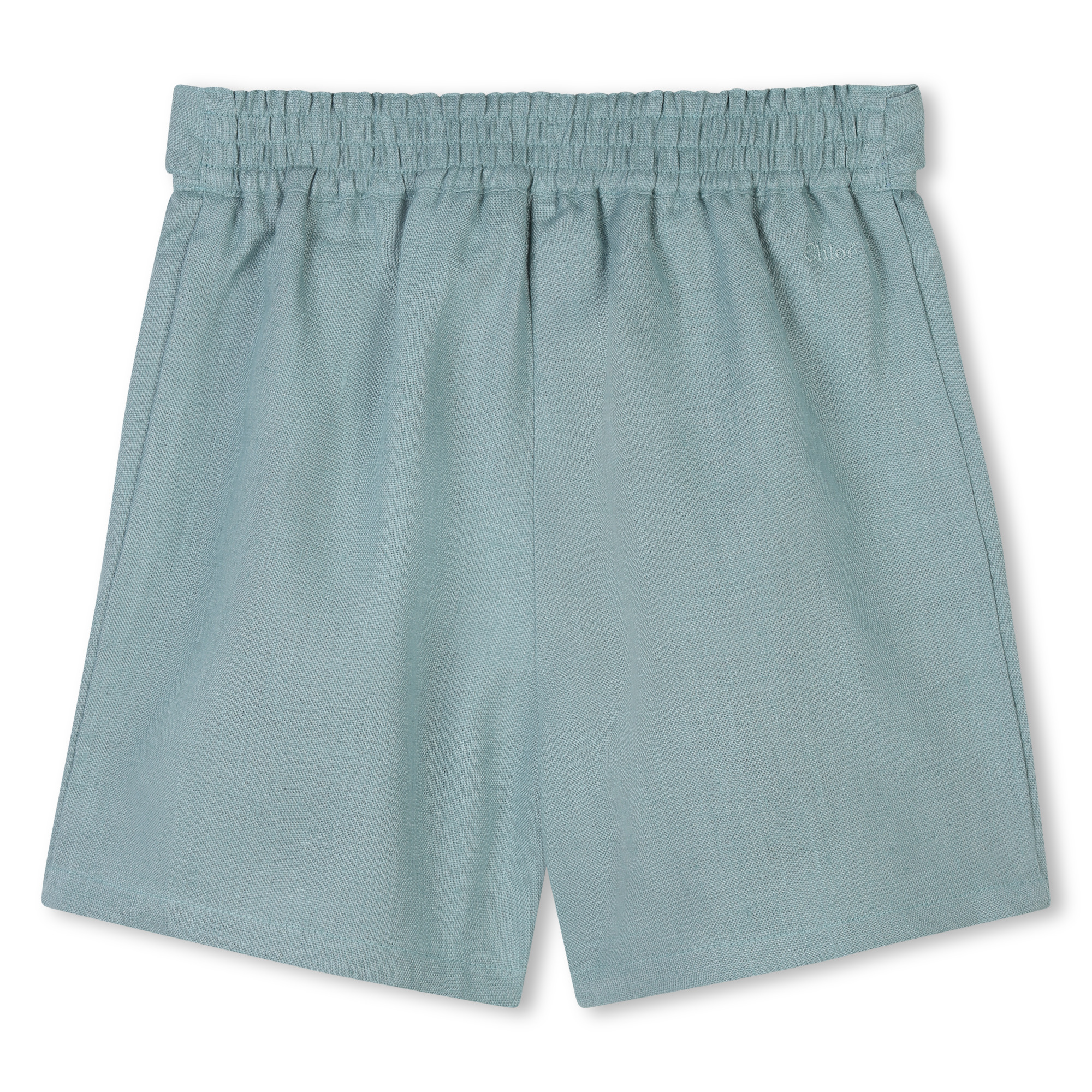 Belted linen shorts CHLOE for GIRL