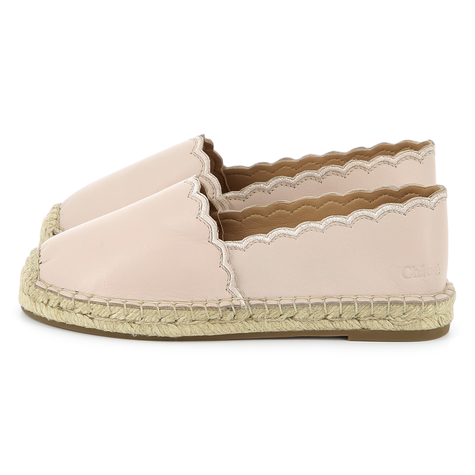 Scalloped espadrilles CHLOE for GIRL