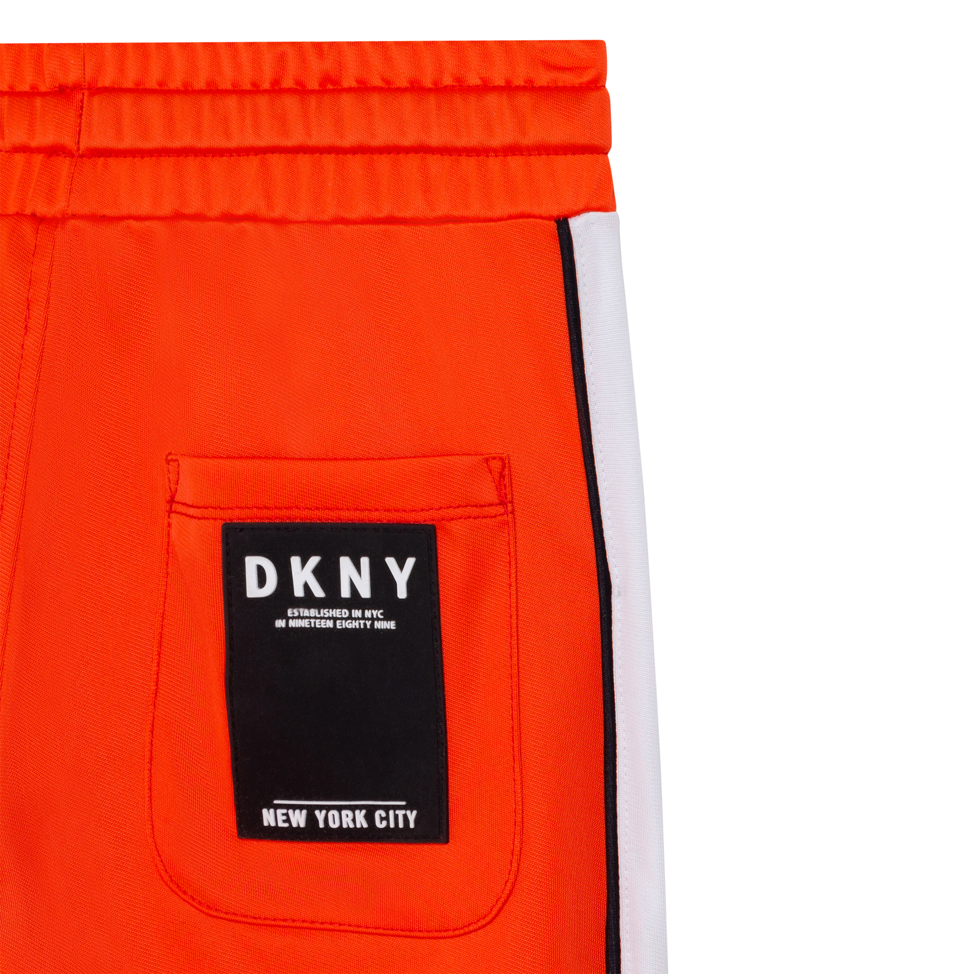 Glanzende broek met zakken DKNY Voor
