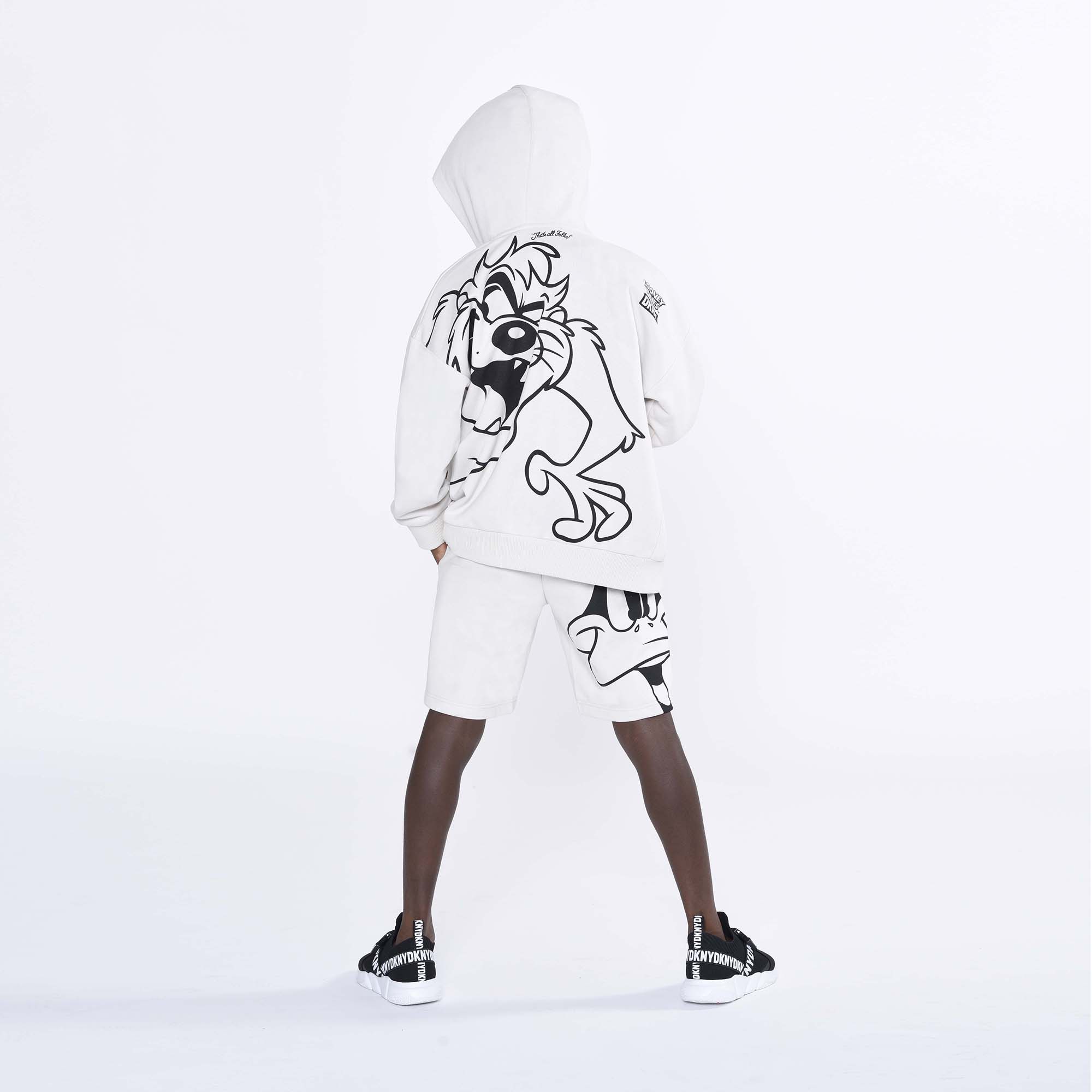 Unisex-short van fleece DKNY Voor