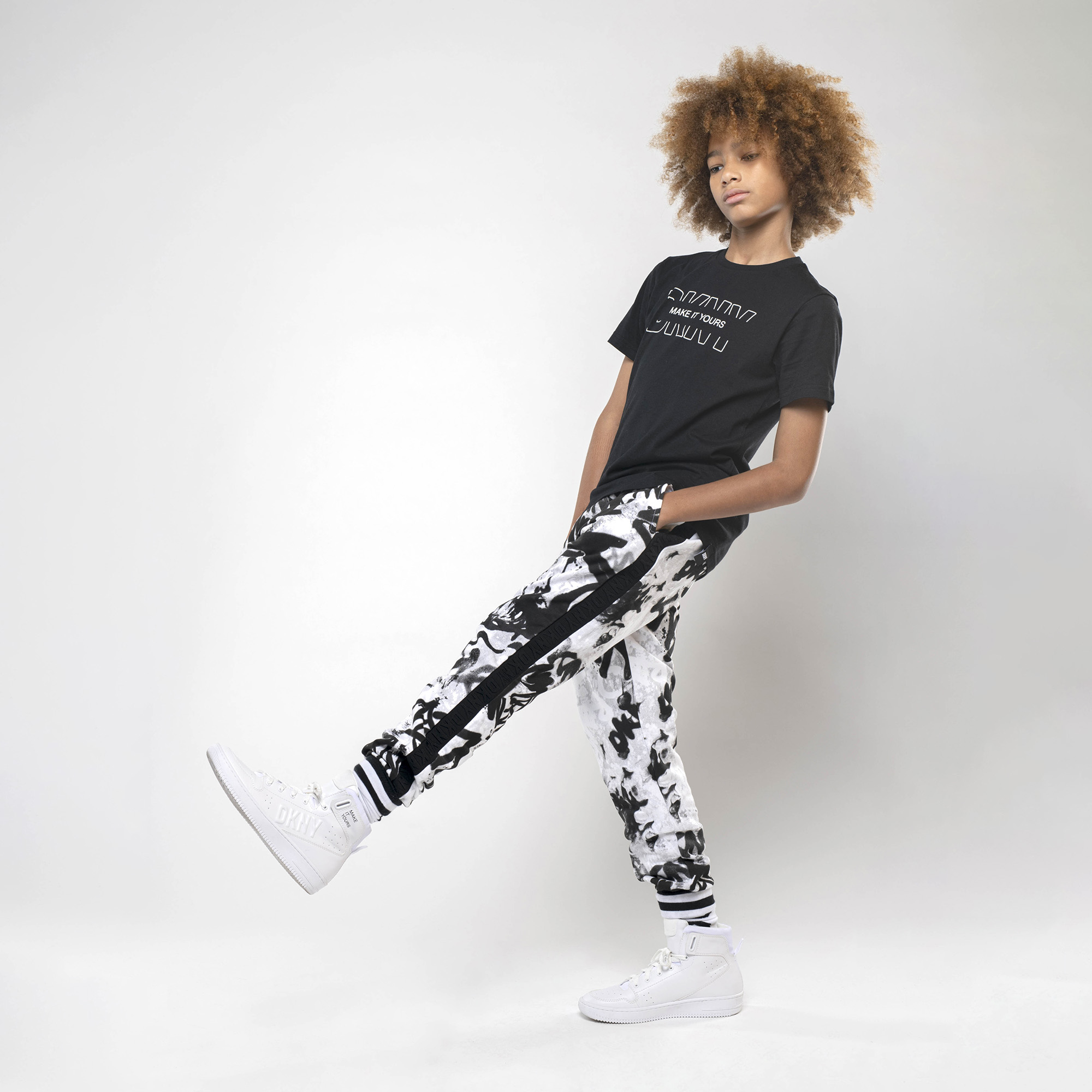 Pantaloni da jogging stampati DKNY Per RAGAZZO