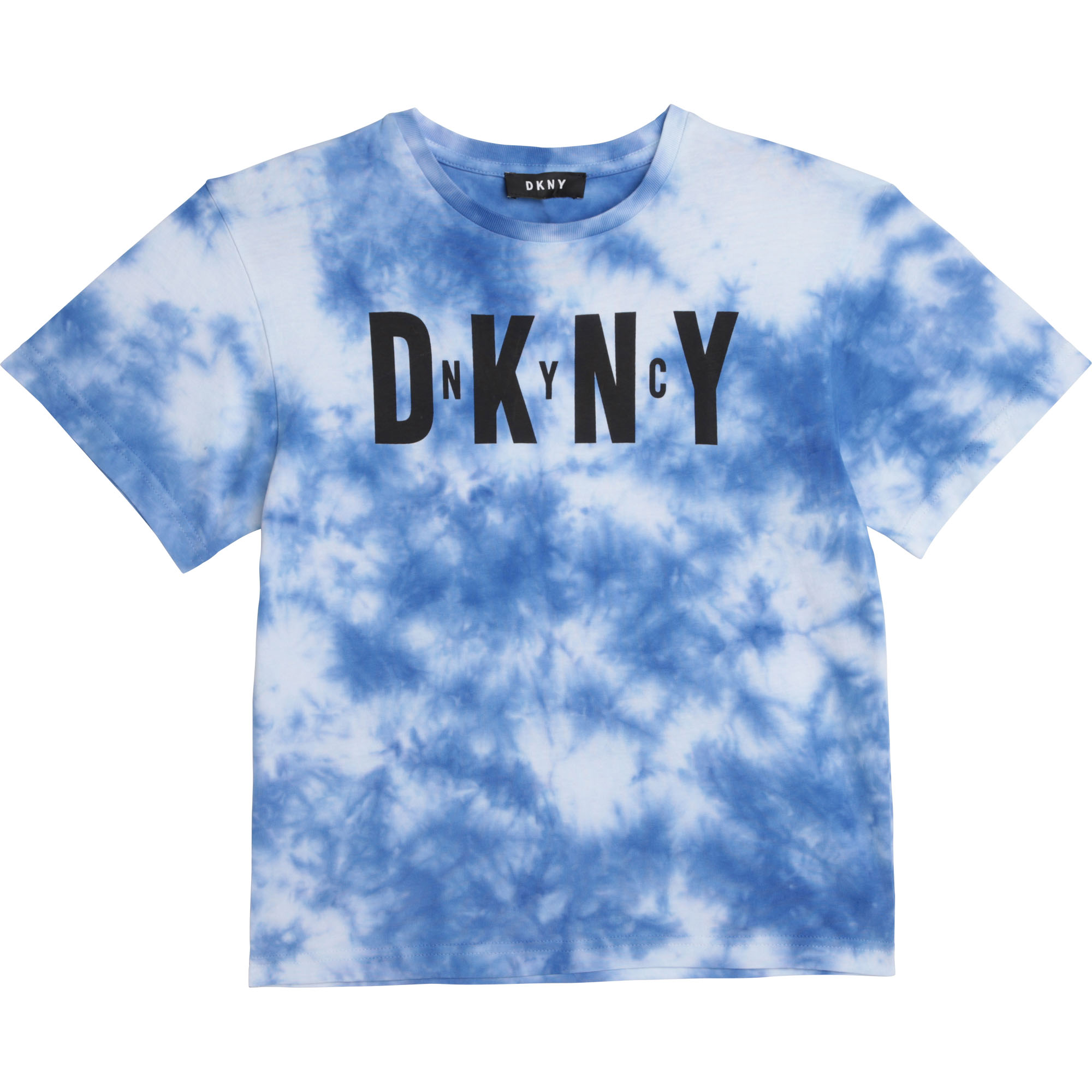 T-shirt en coton tie and dye DKNY pour GARCON