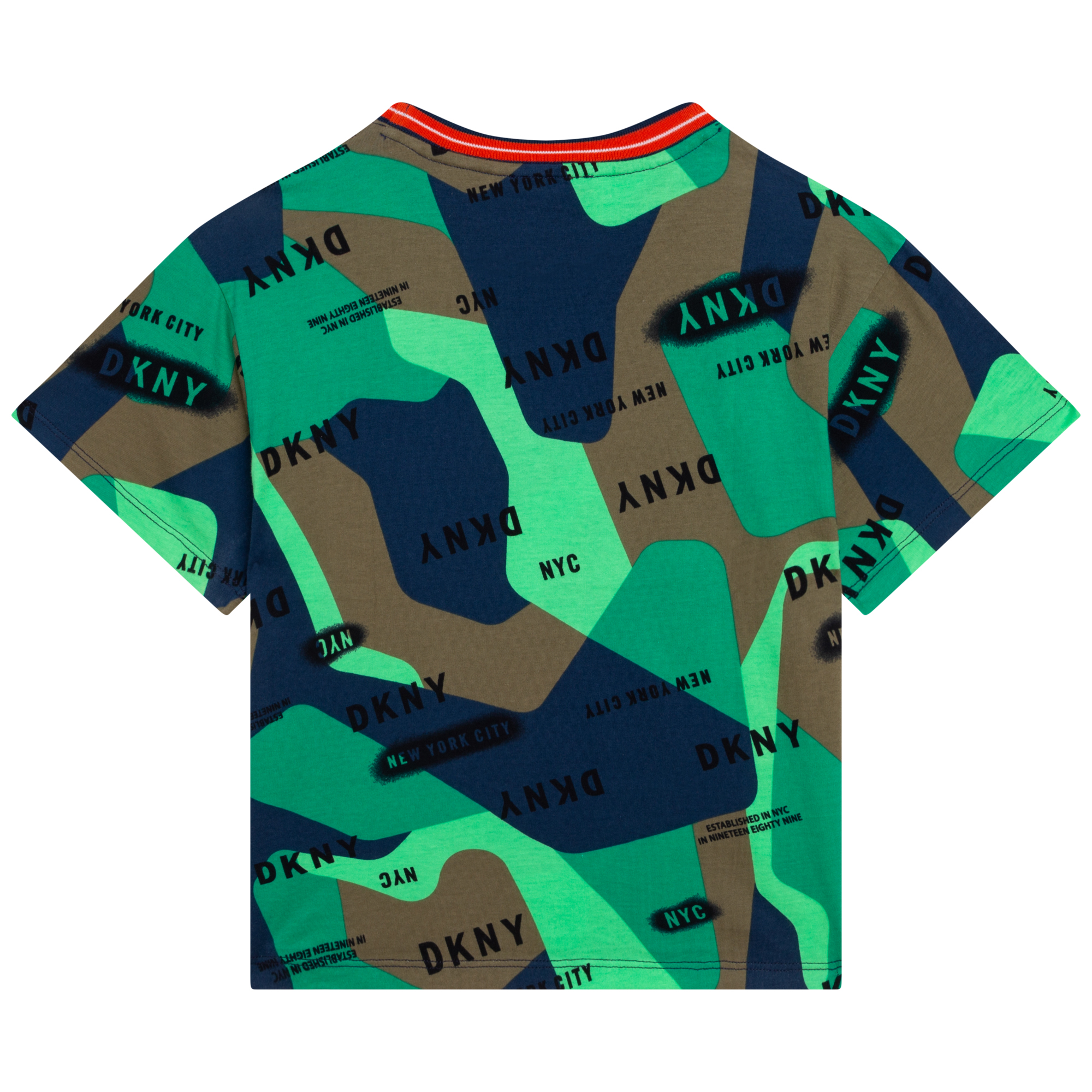 Loose-fit printed T-shirt DKNY for BOY