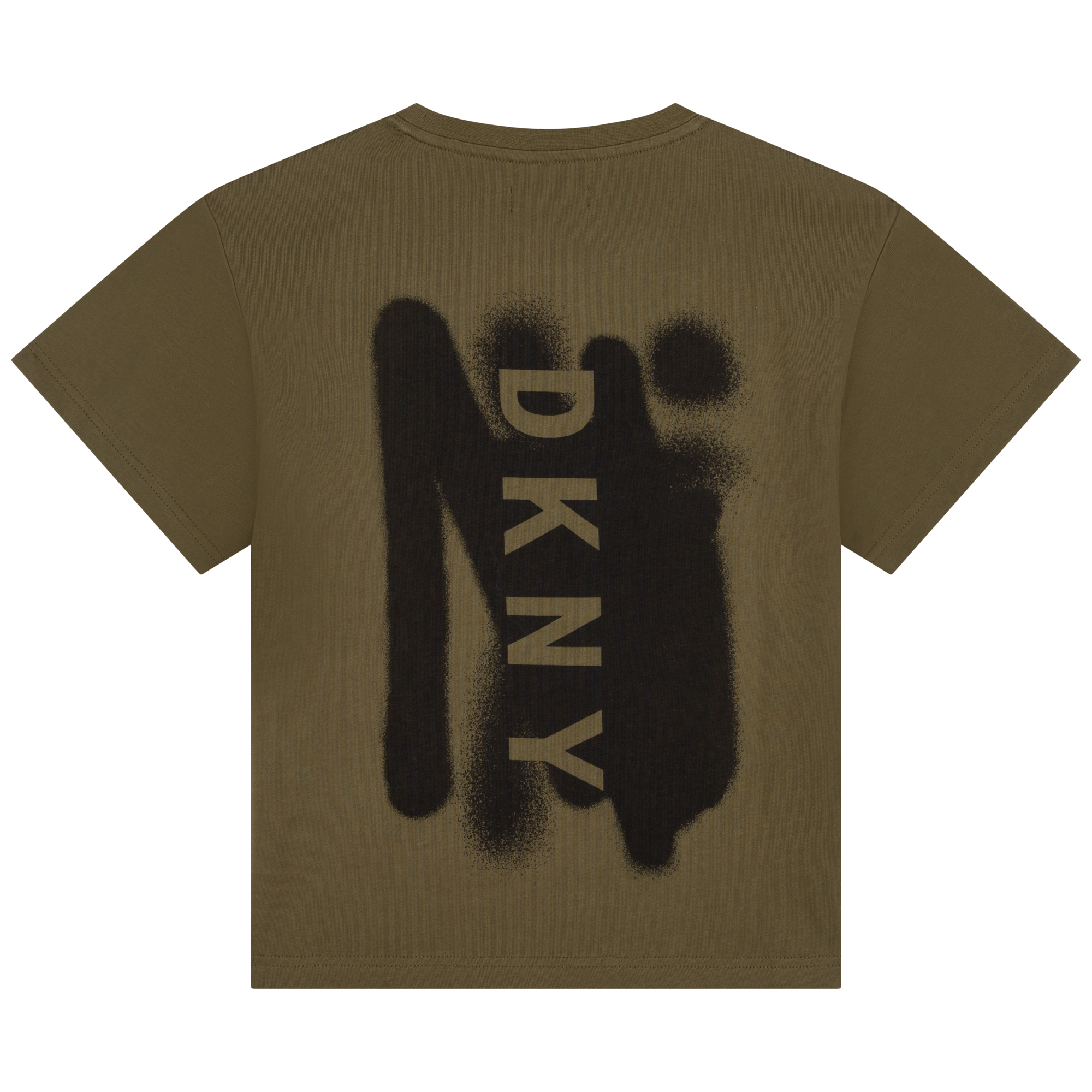 Ruim T-shirt van katoenjersey DKNY Voor