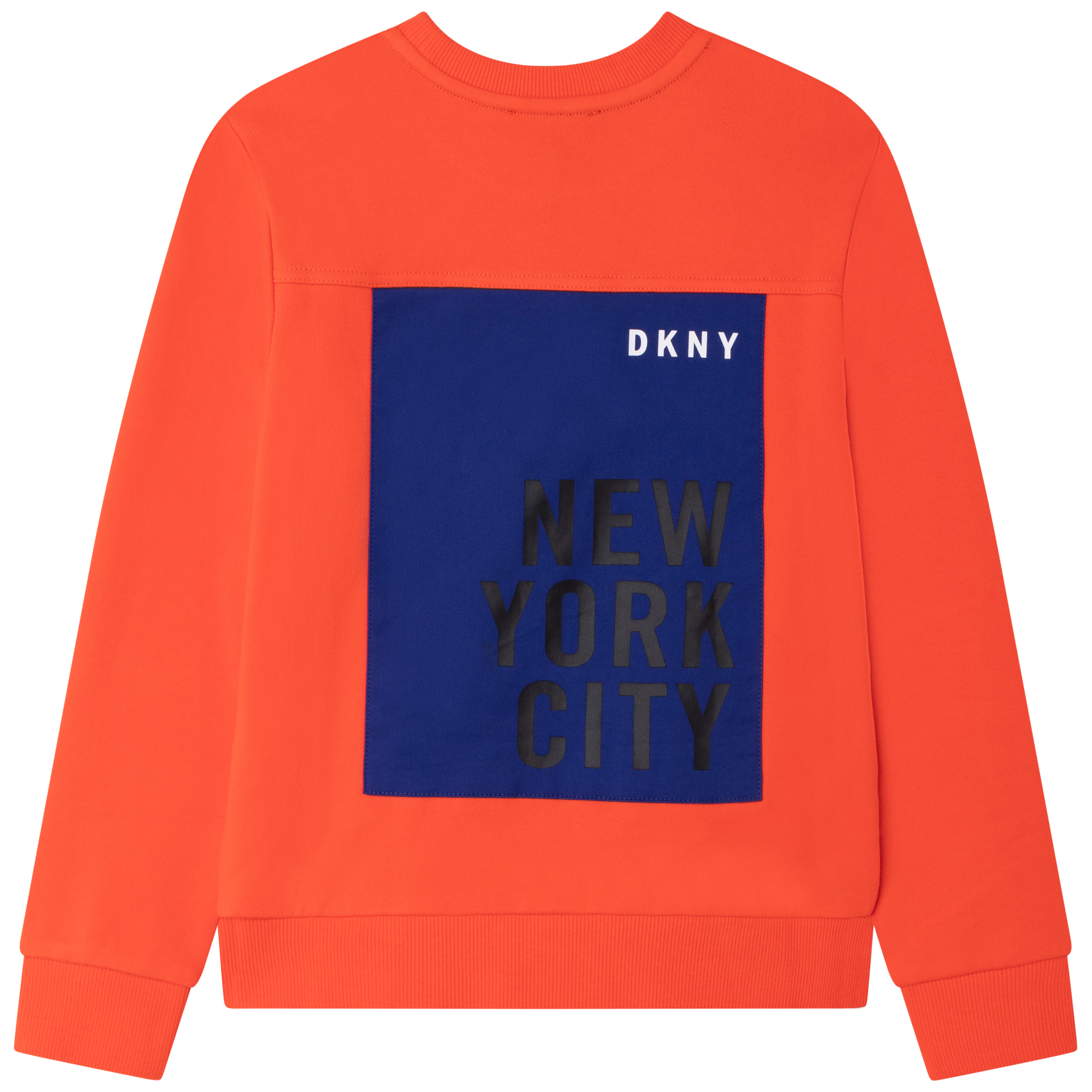 Cotton fleece sweatshirt DKNY for BOY