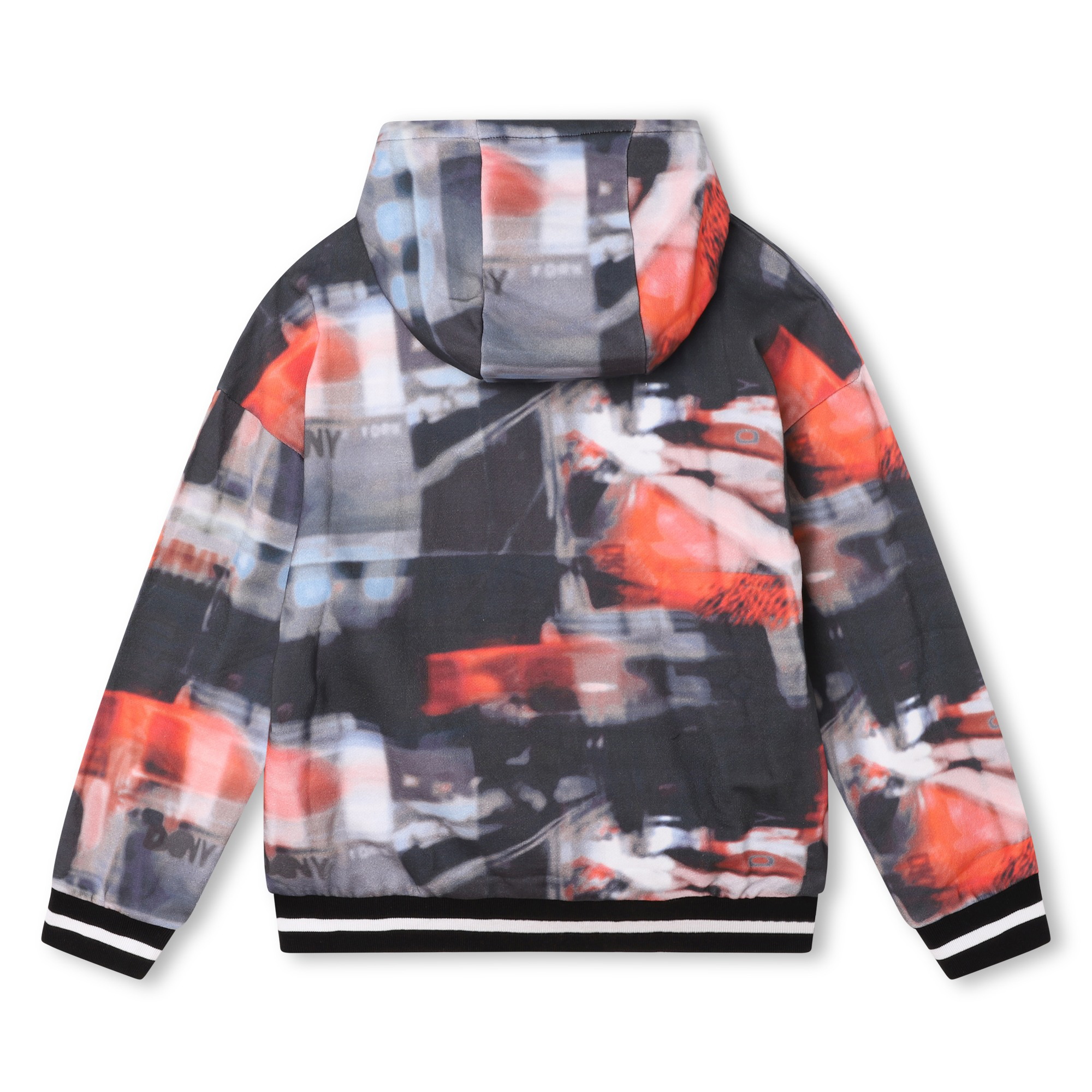 Zip-up cotton sweatshirt DKNY for BOY