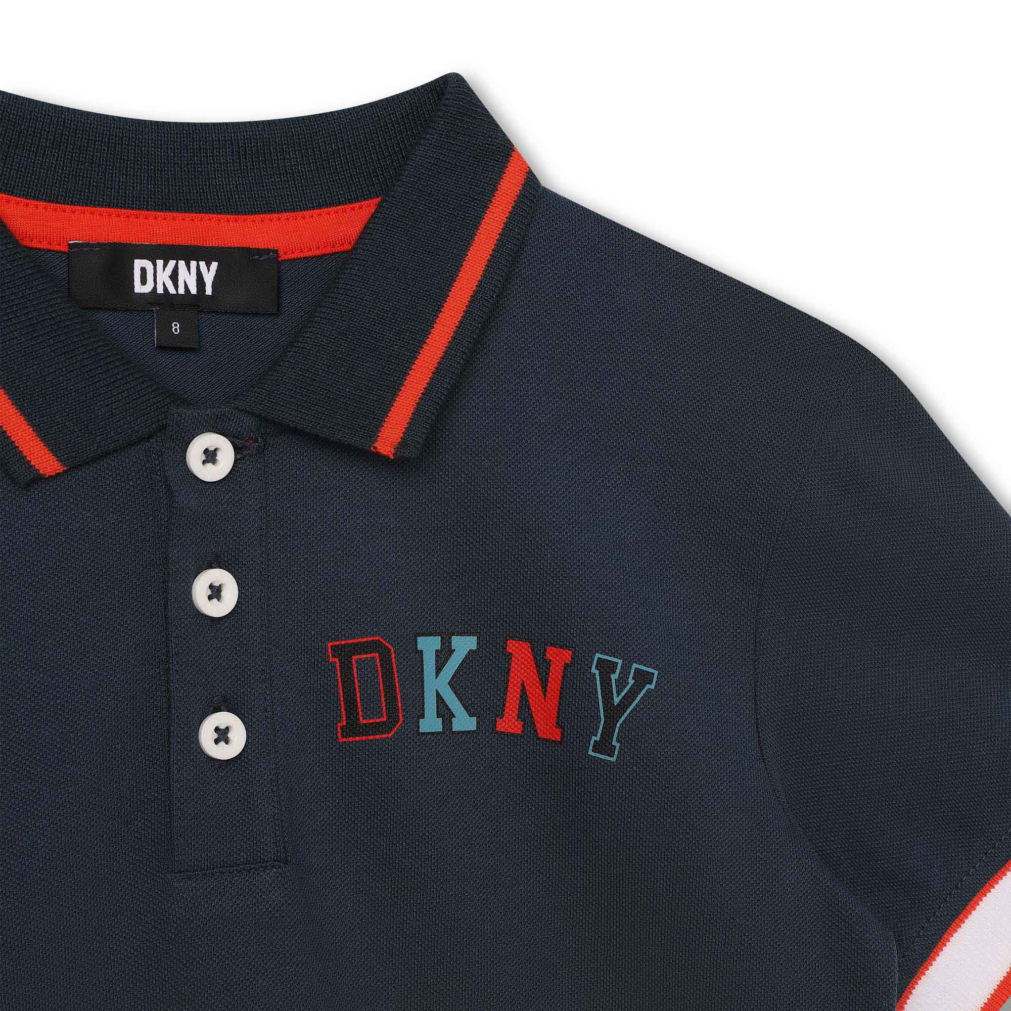 Polo coton piqué majoritaire DKNY pour GARCON