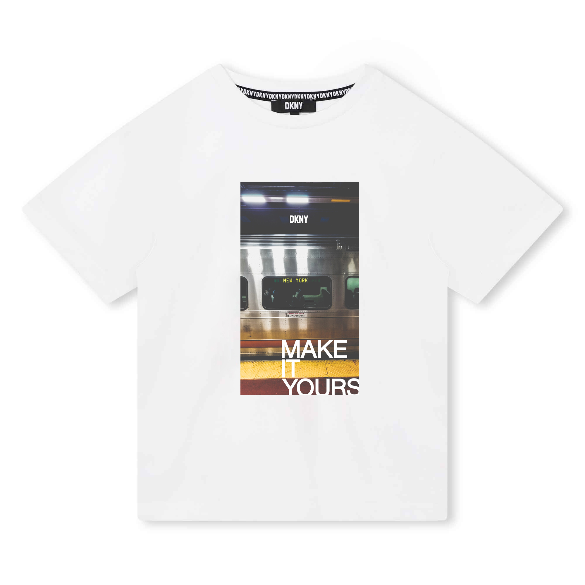T-shirt ampia con stampa DKNY Per RAGAZZO