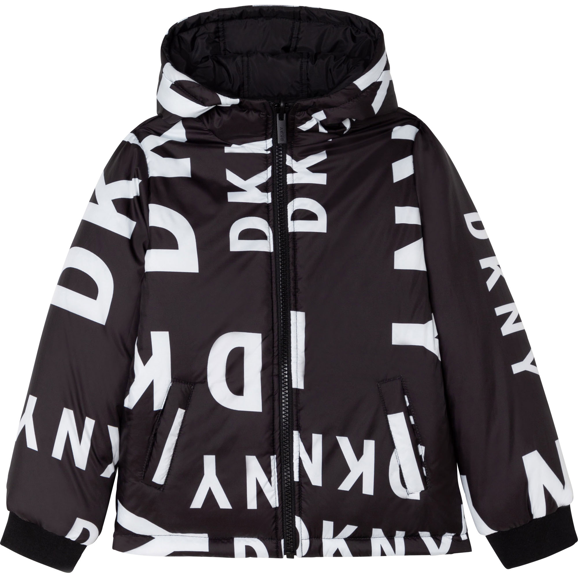 Water-resistant hooded jacket DKNY for BOY