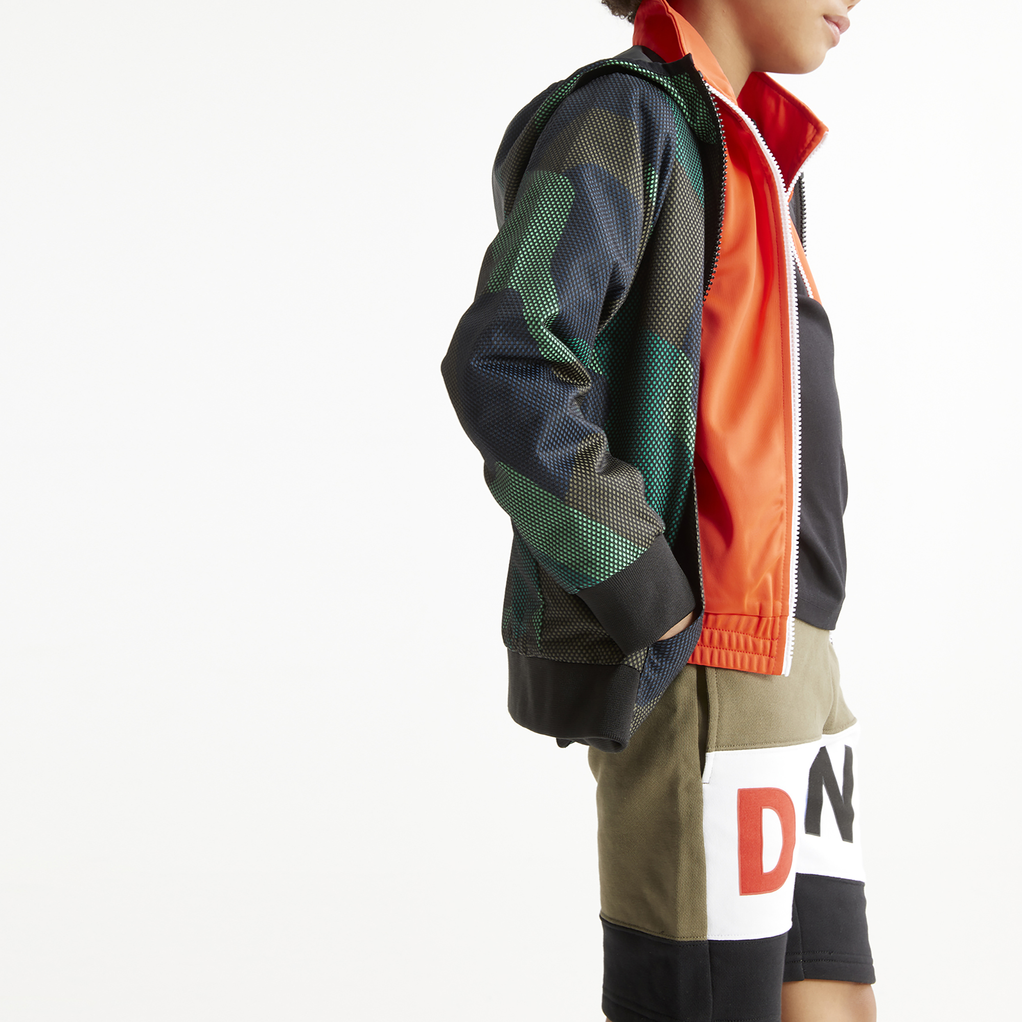 Reversible waterproof jacket DKNY for BOY