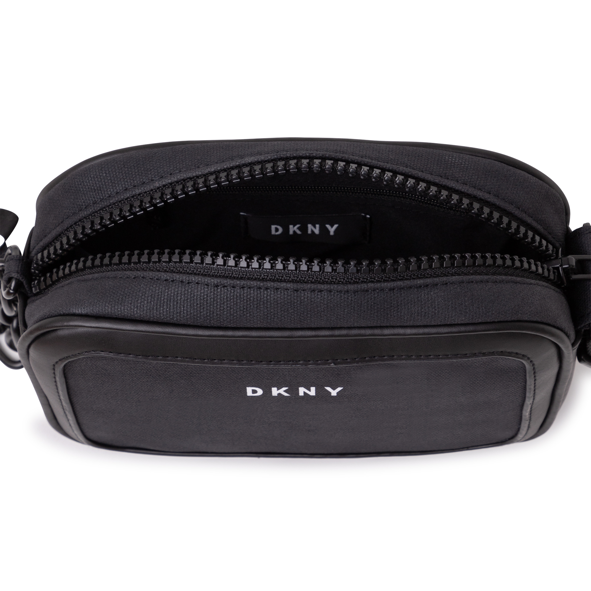 Dual-material handbag DKNY for GIRL