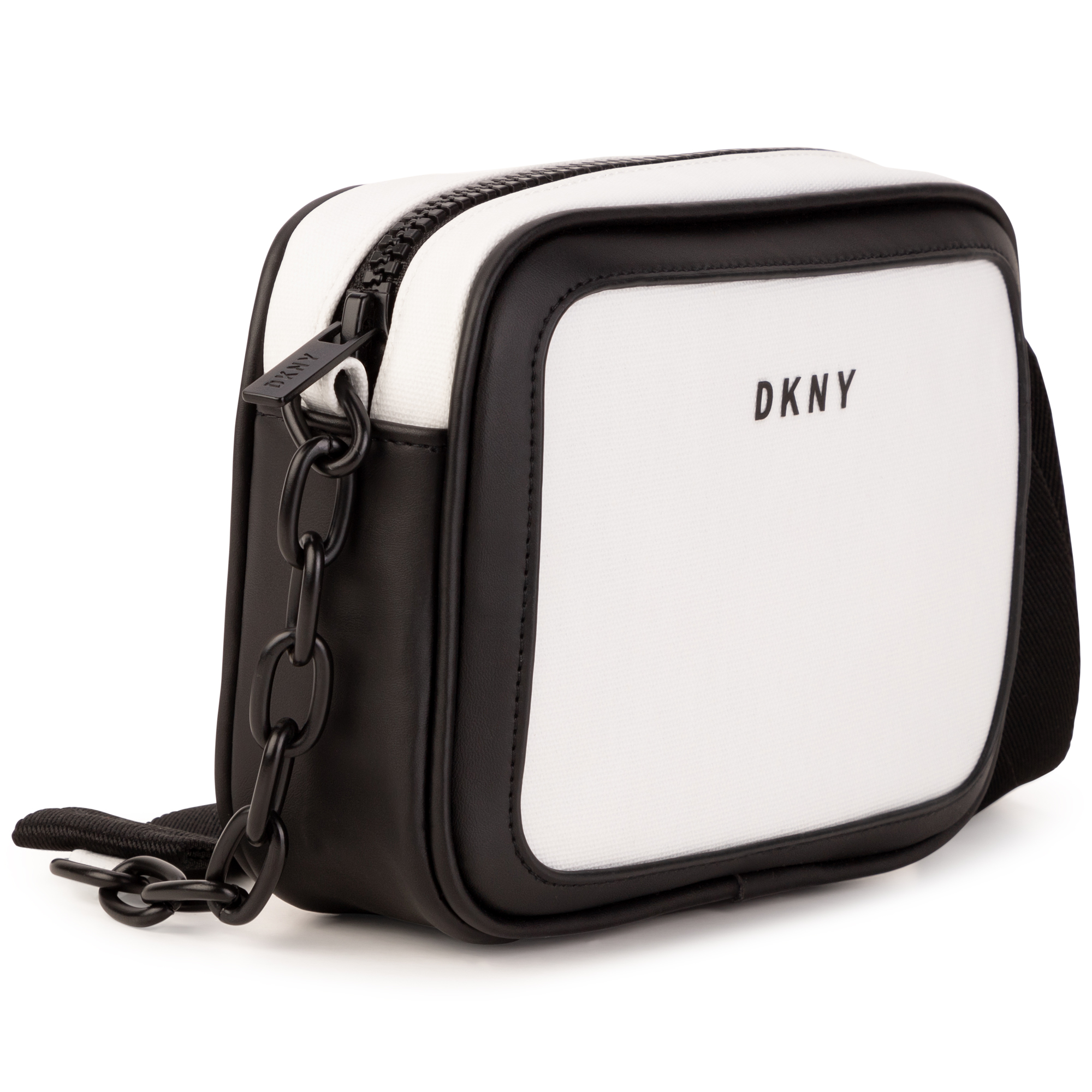 Handtas van twee materialen DKNY Voor
