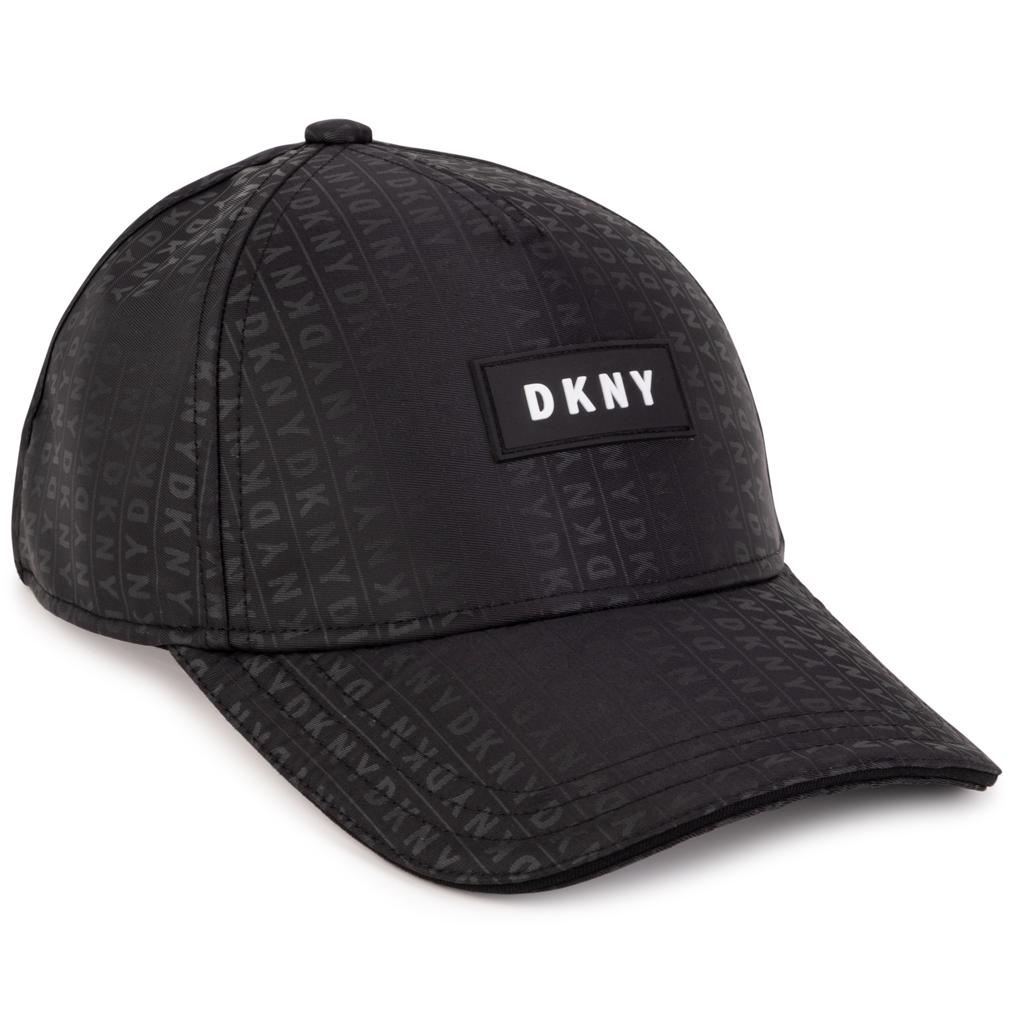 Petje met print en satijnglans DKNY Voor