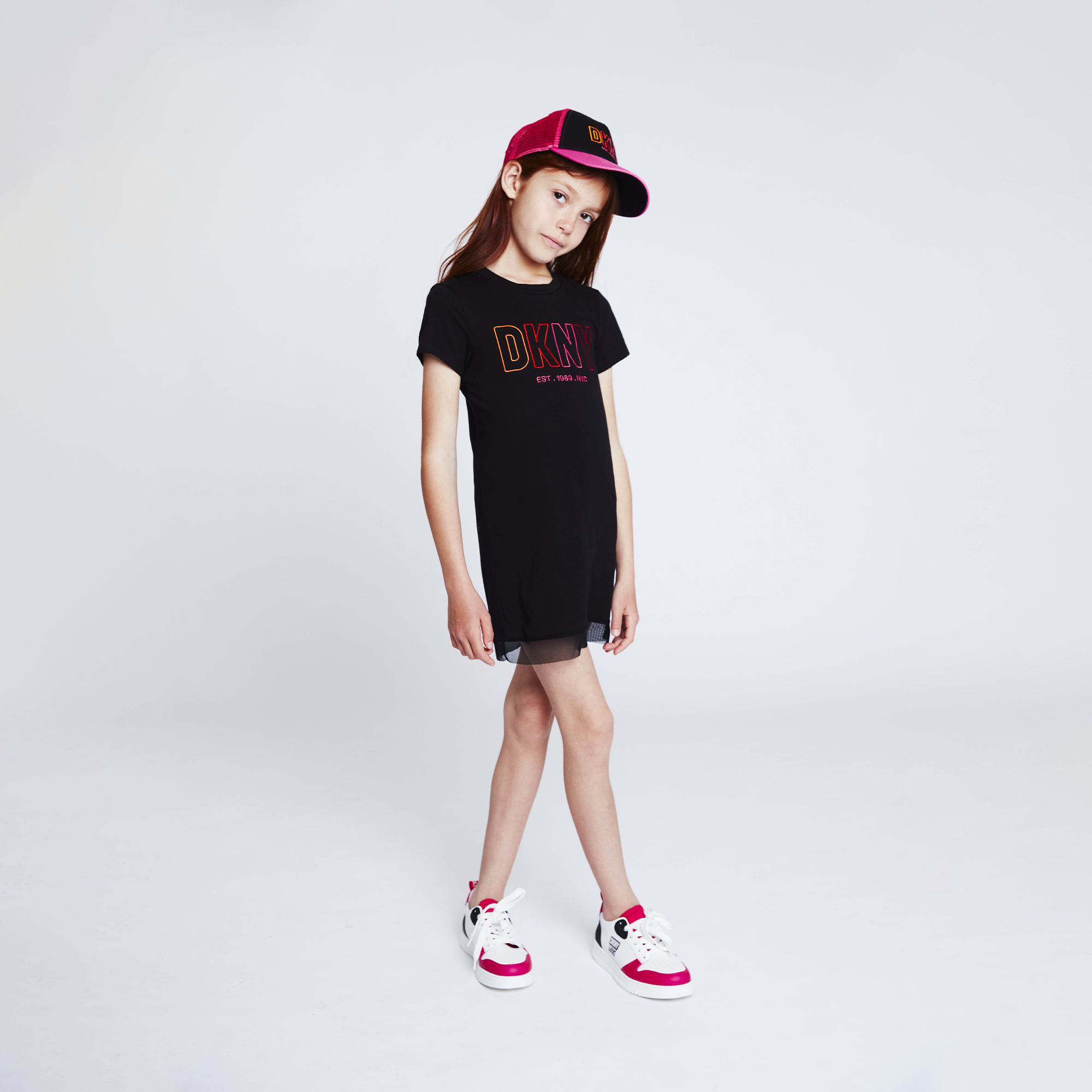 Bi-colour adjustable cap DKNY for GIRL