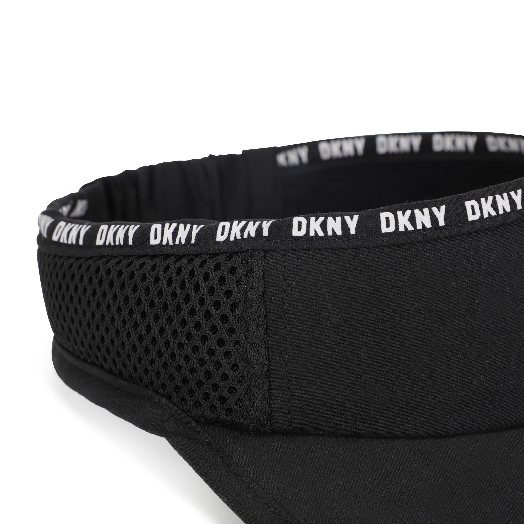 Elasticated bi-material visor DKNY for GIRL