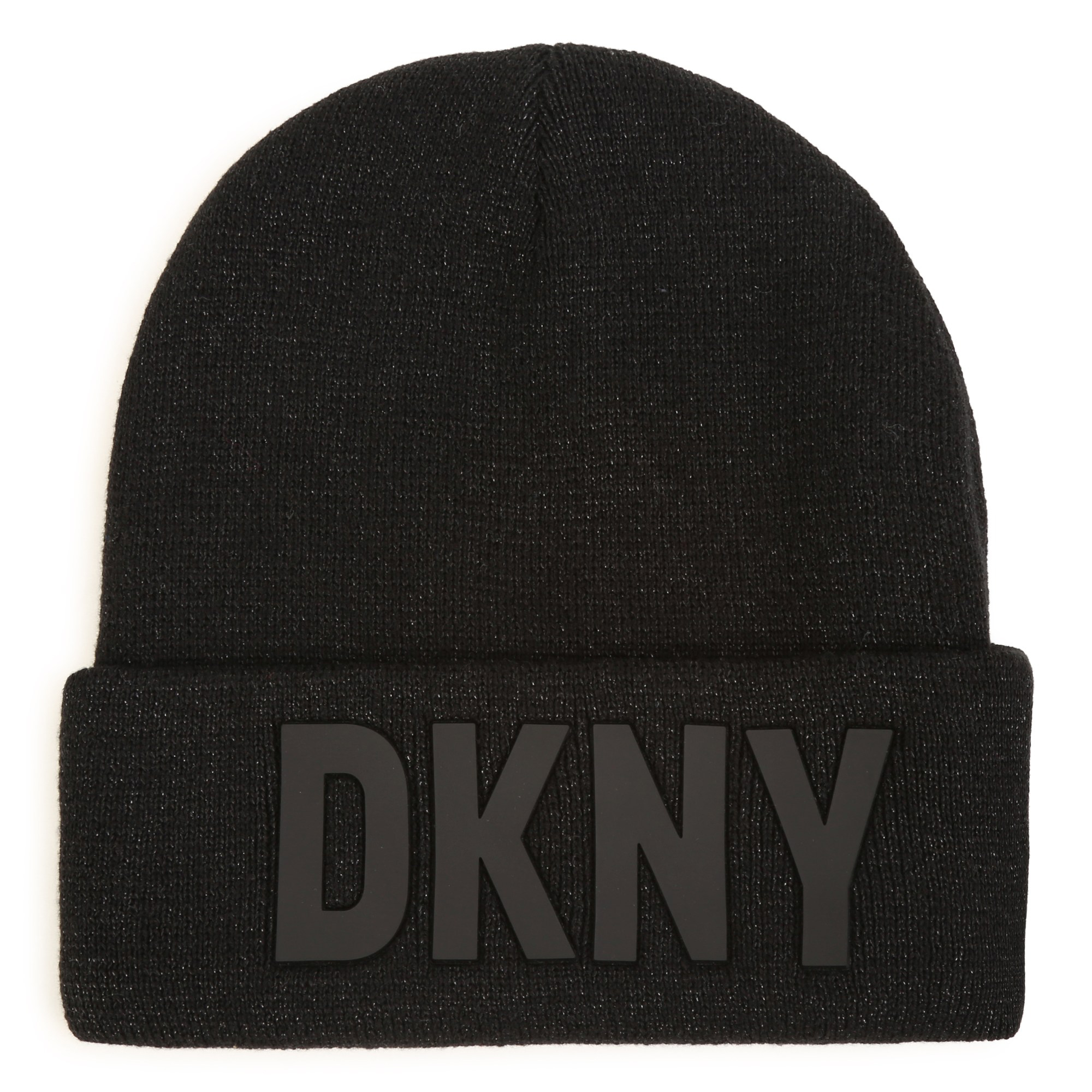 Berretto in maglia con logo DKNY Per BAMBINA