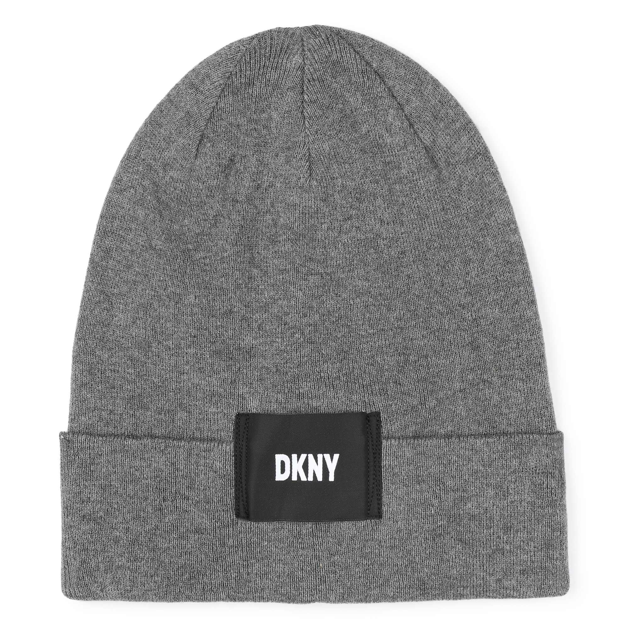 Glänzende Mütze mit Label DKNY Für MÄDCHEN