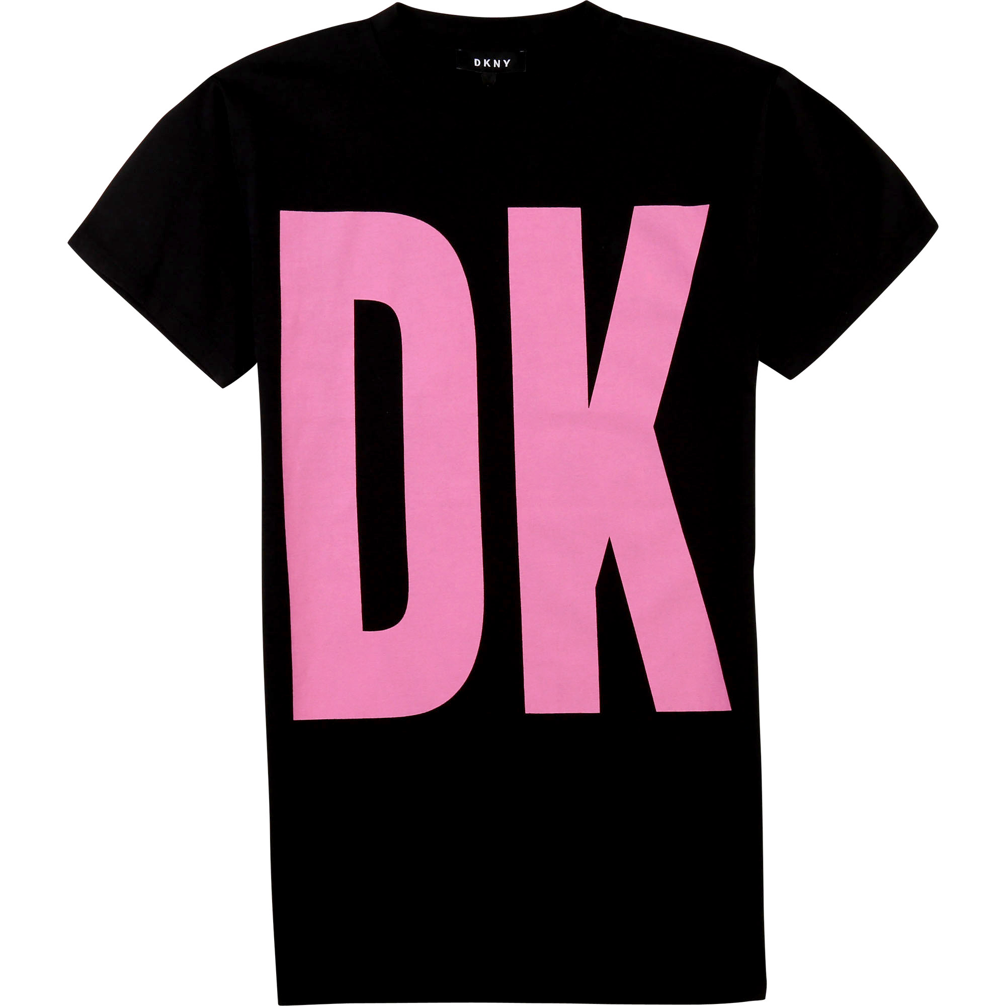 Vestito in cotone bio con logo DKNY Per BAMBINA
