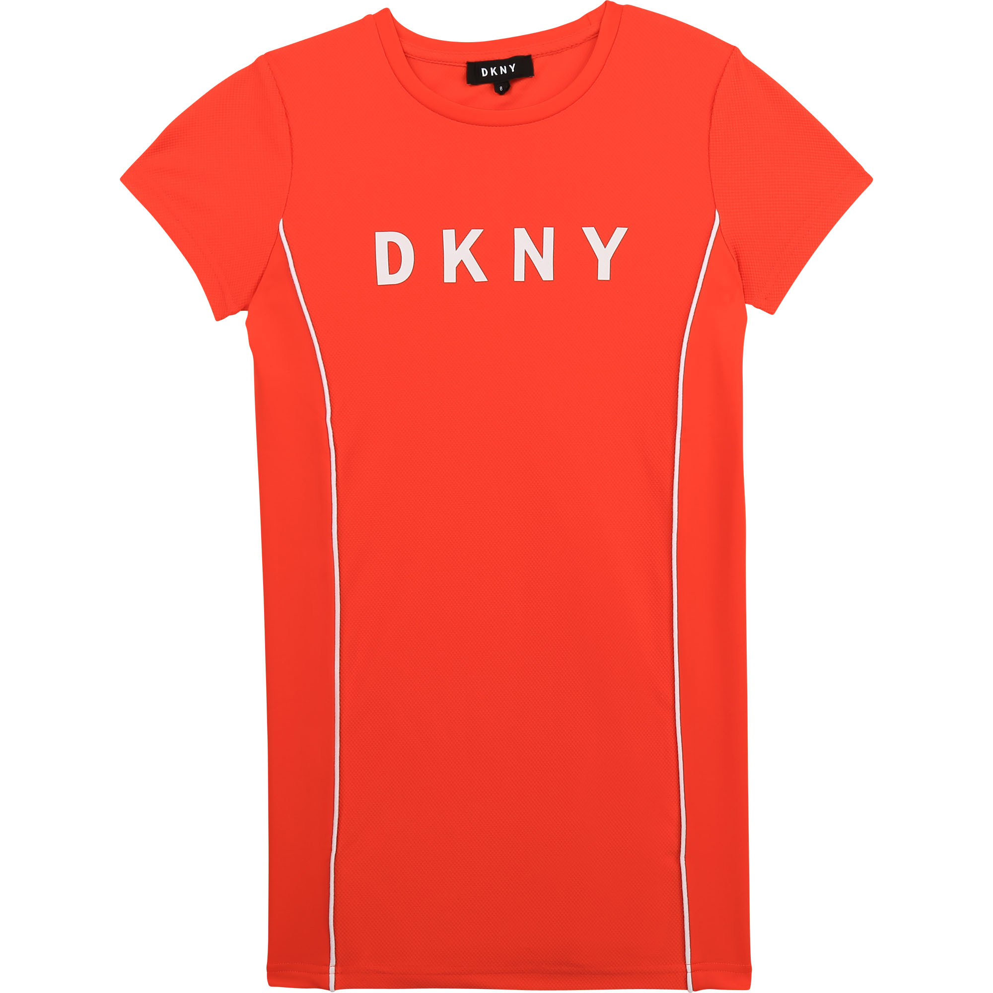 Vestito maniche corte con logo DKNY Per BAMBINA