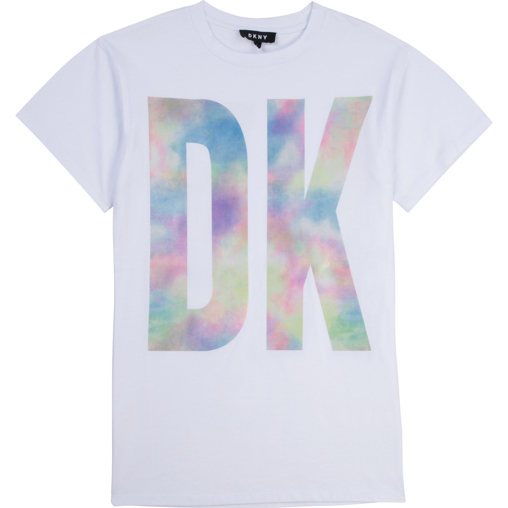 Tie-dye logo dress DKNY for GIRL
