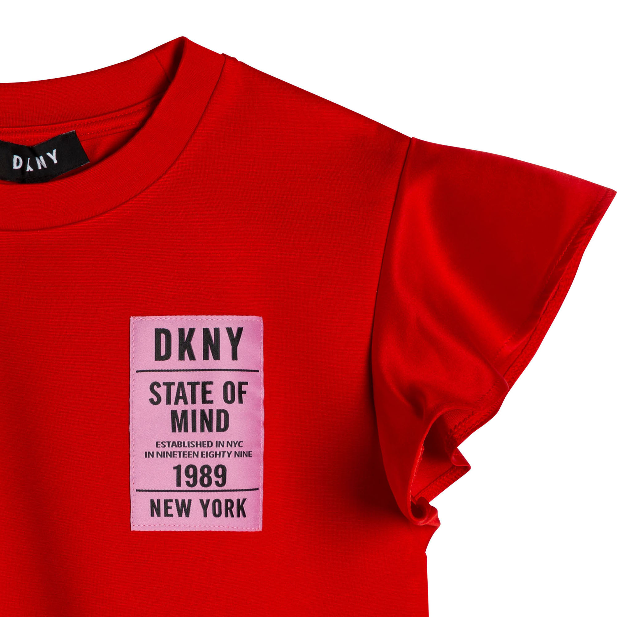 Robe à manches fantaisie DKNY pour FILLE
