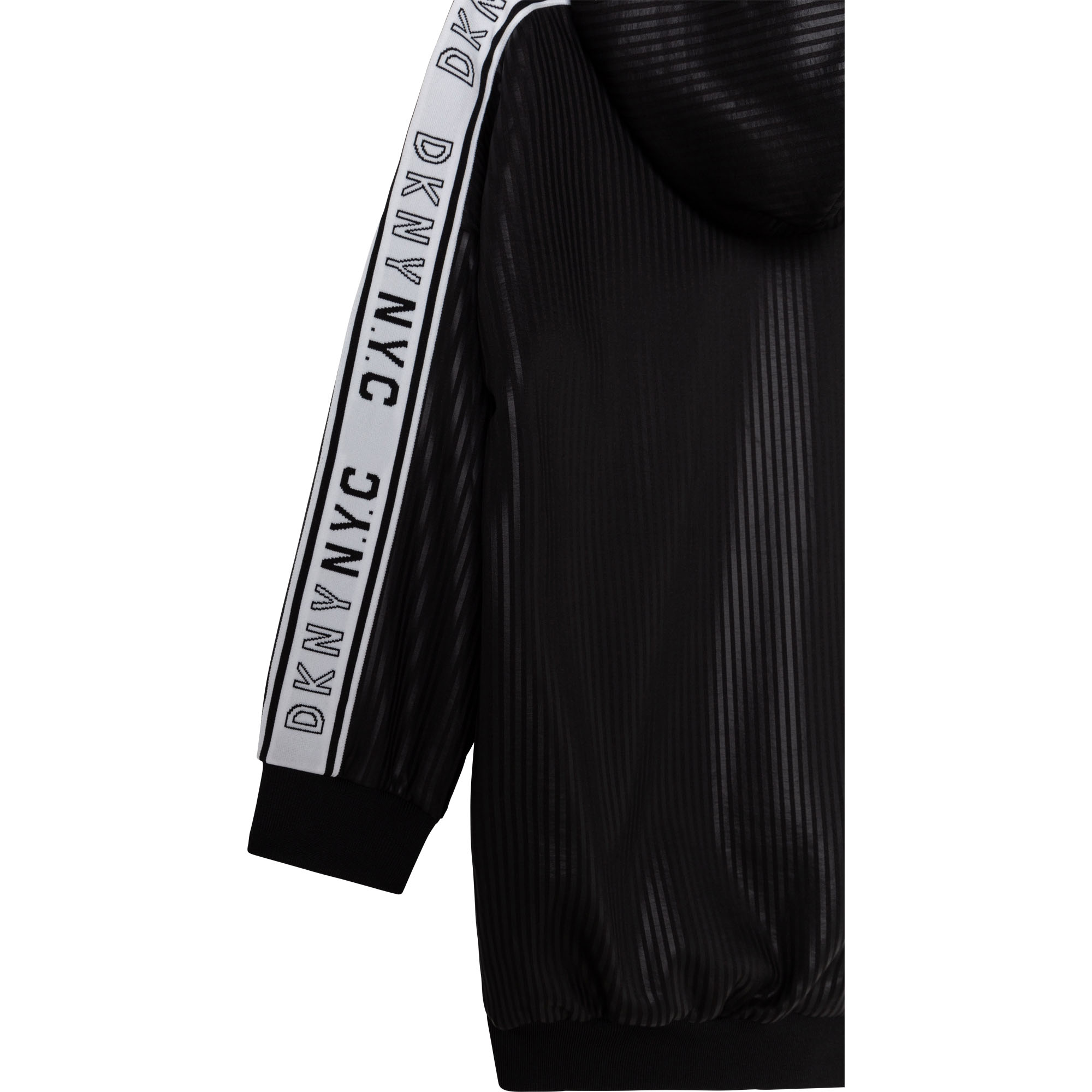 Robe à capuche en néoprène DKNY pour FILLE