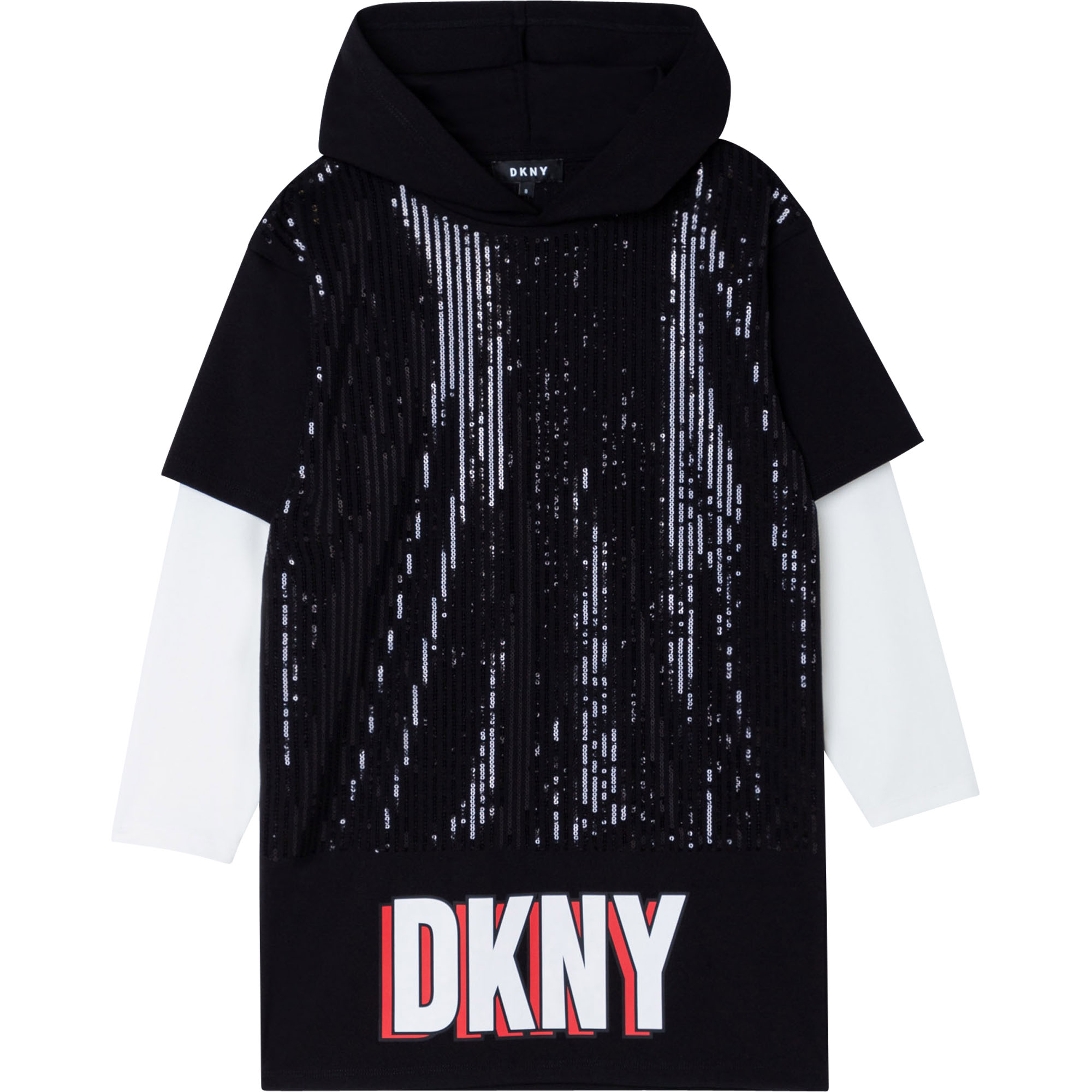 Robe à capuche DKNY pour FILLE