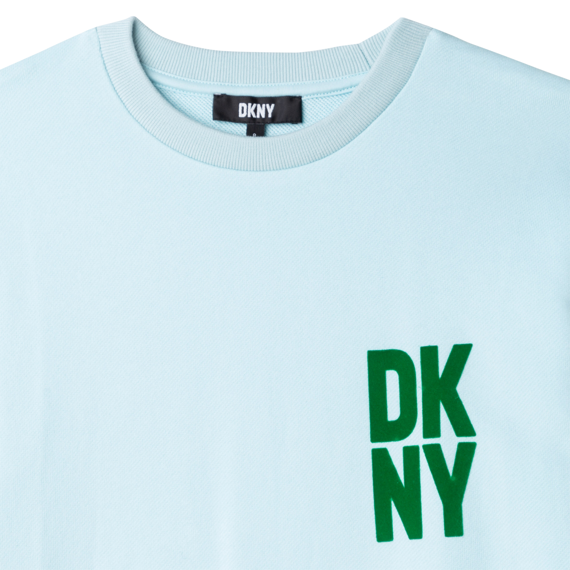 Robe sweat à manches longues DKNY pour FILLE