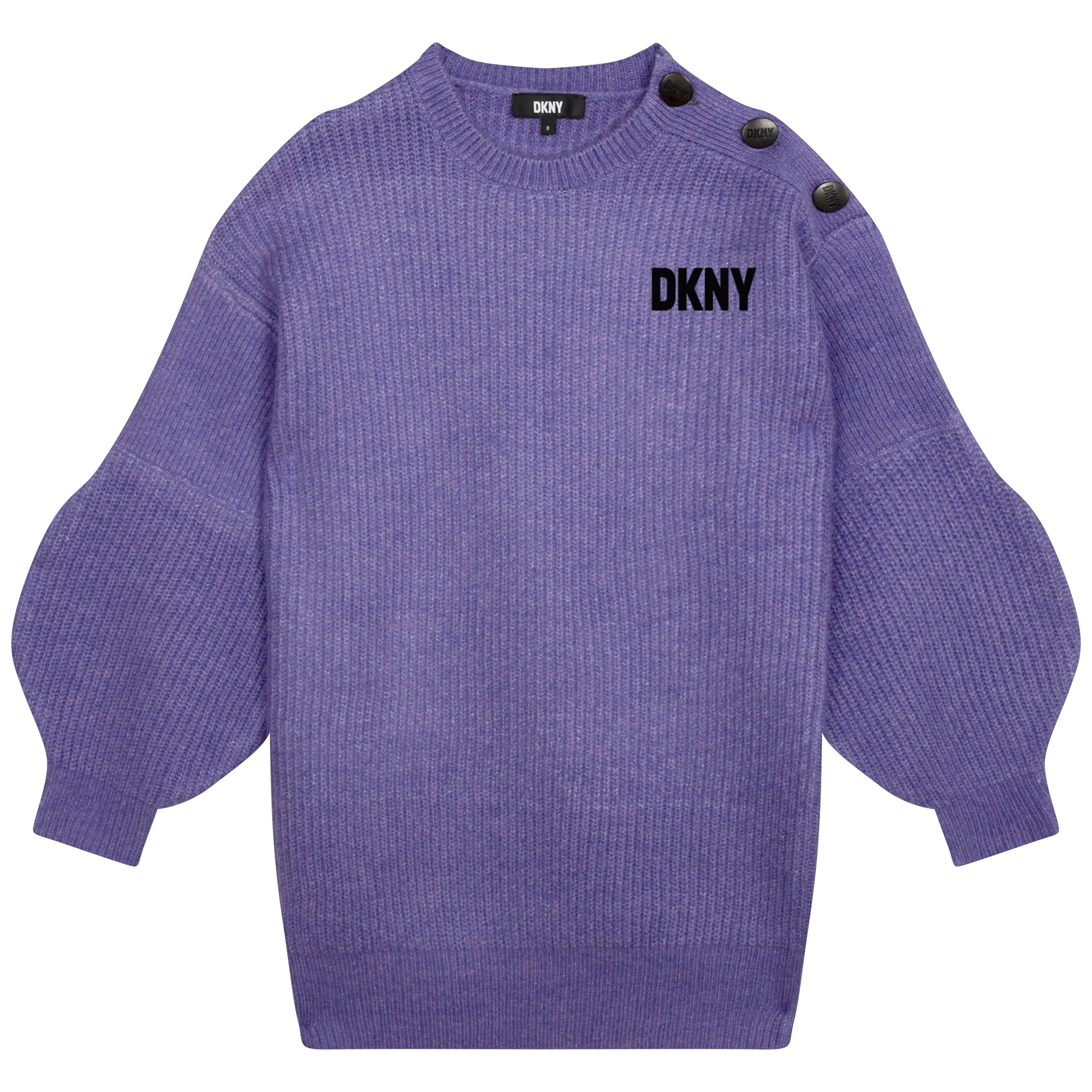 Robe en tricot avec boutons DKNY pour FILLE