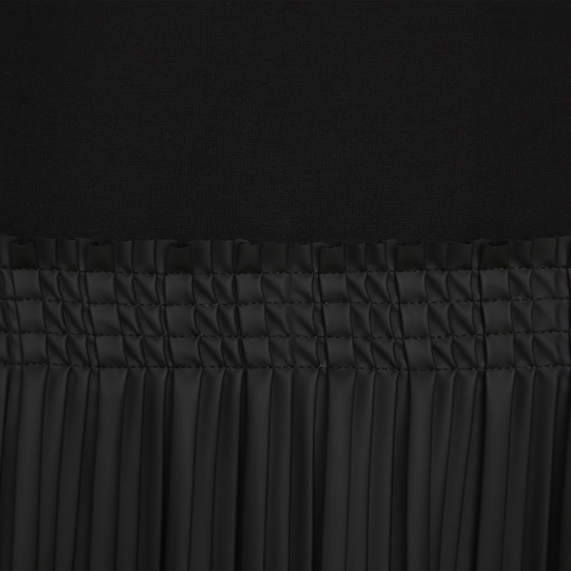 Robe bimatière plissée DKNY pour FILLE