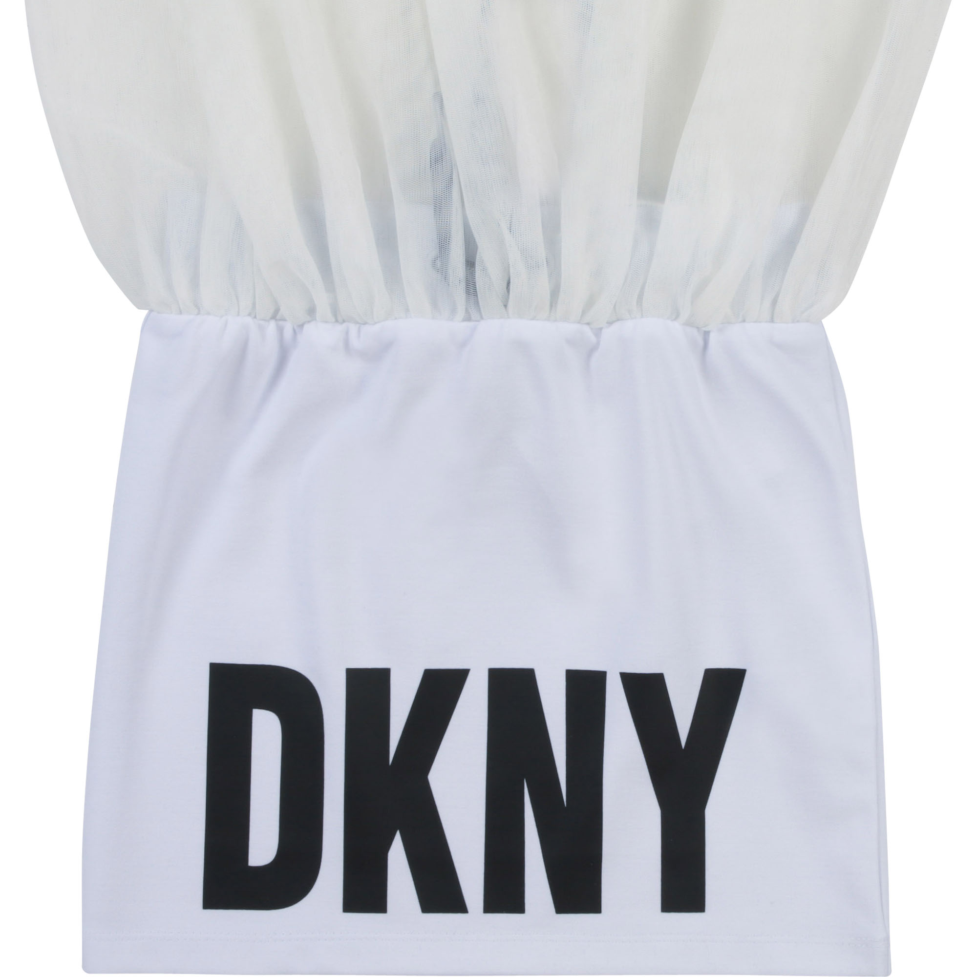 Falda dip-dye de malla DKNY para NIÑA