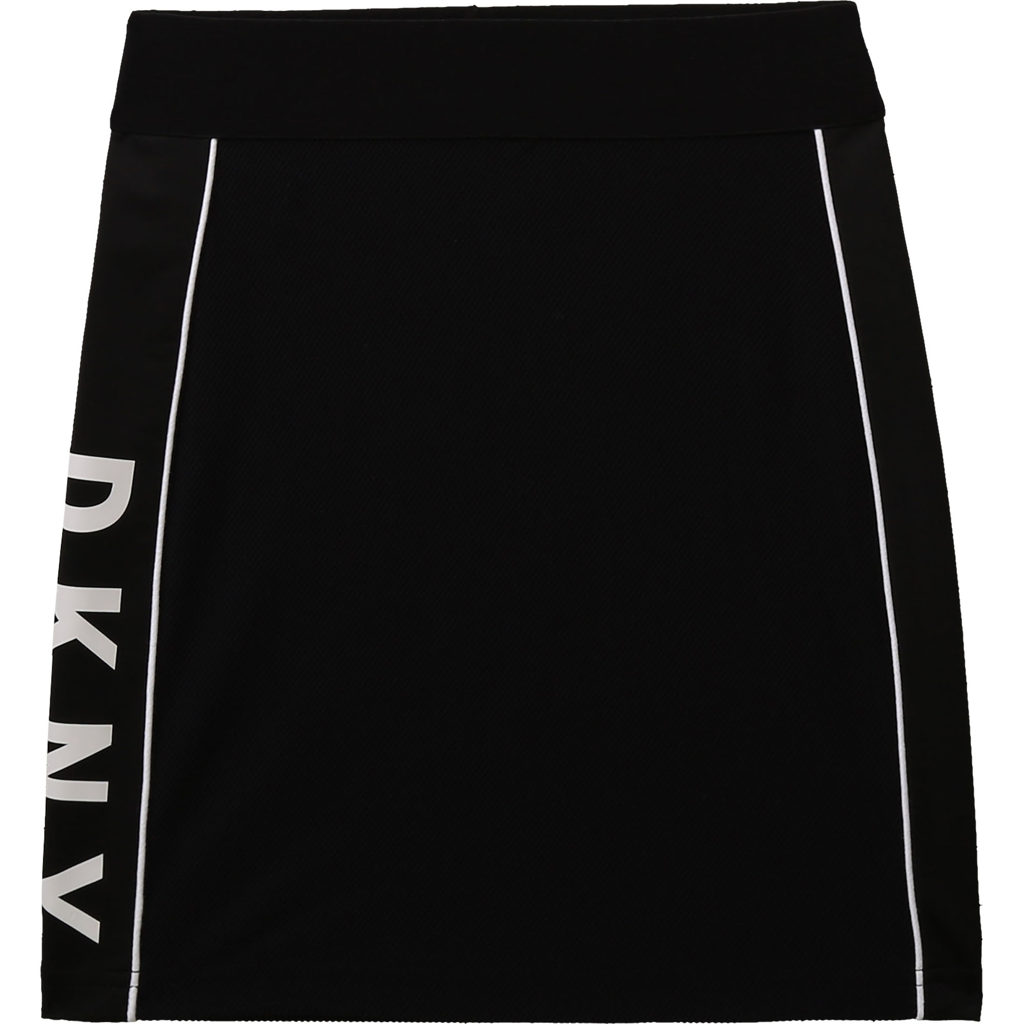 Straight-cut jersey logo skirt DKNY for GIRL