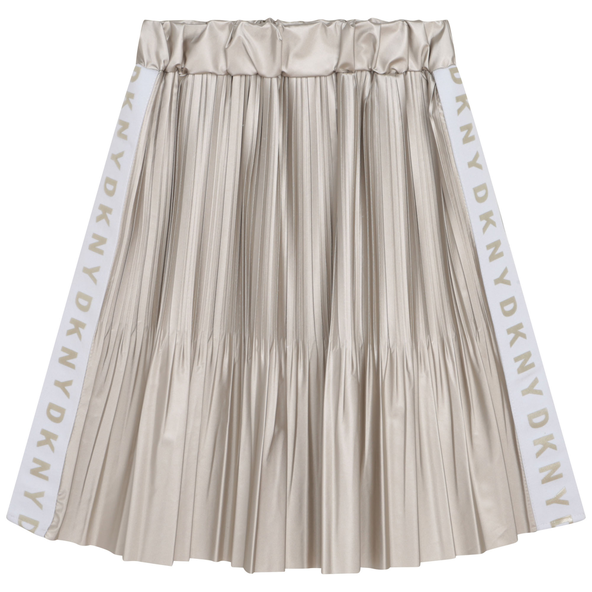 Pleated lamé skirt DKNY for GIRL