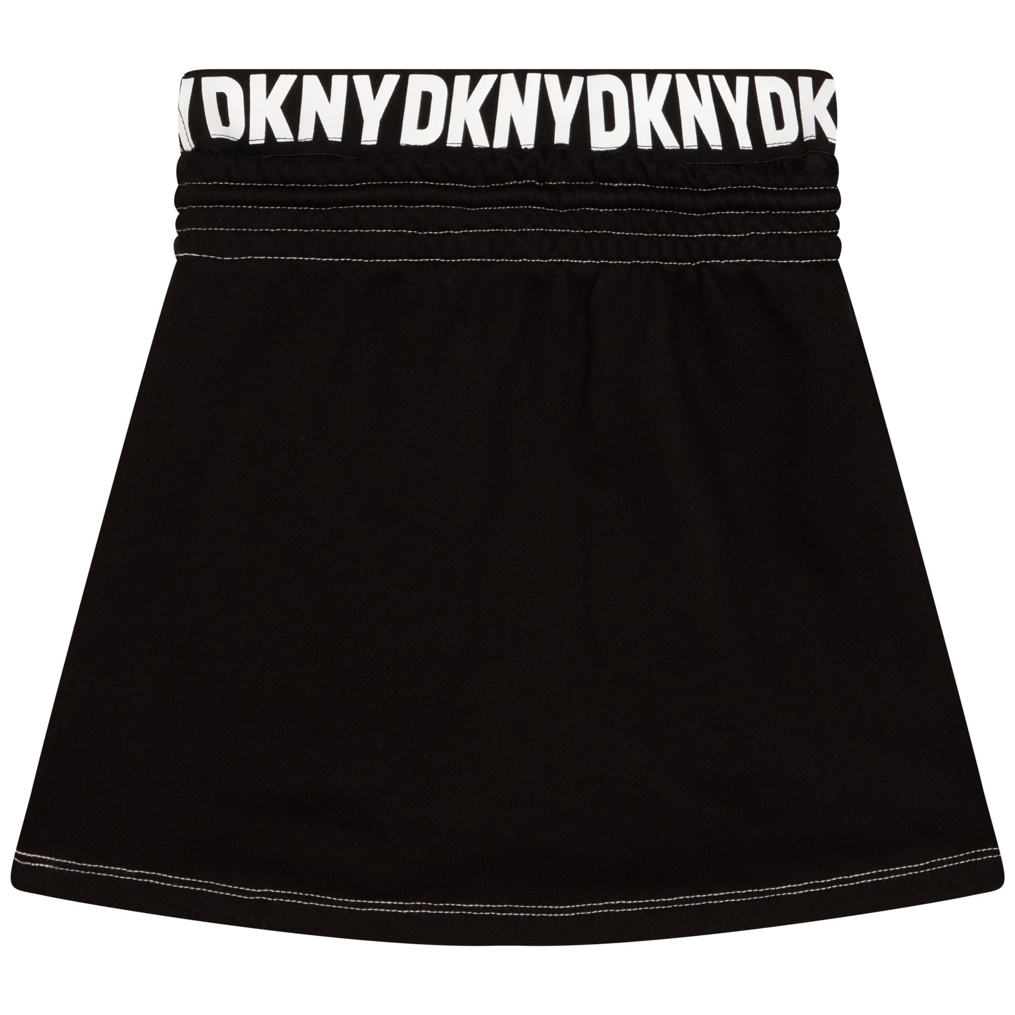 Fleece rok met logo DKNY Voor