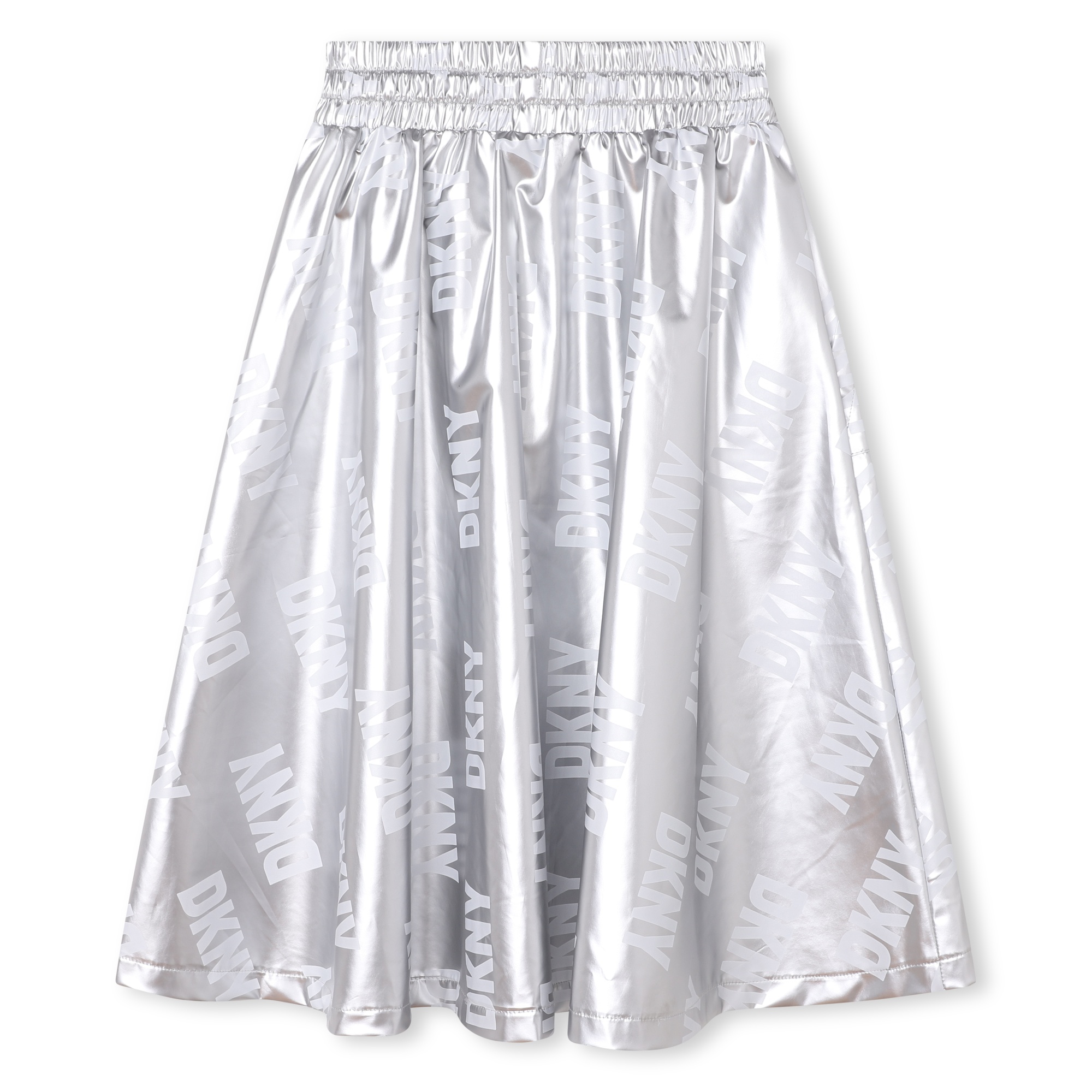 Metallic coated canvas skirt DKNY for GIRL