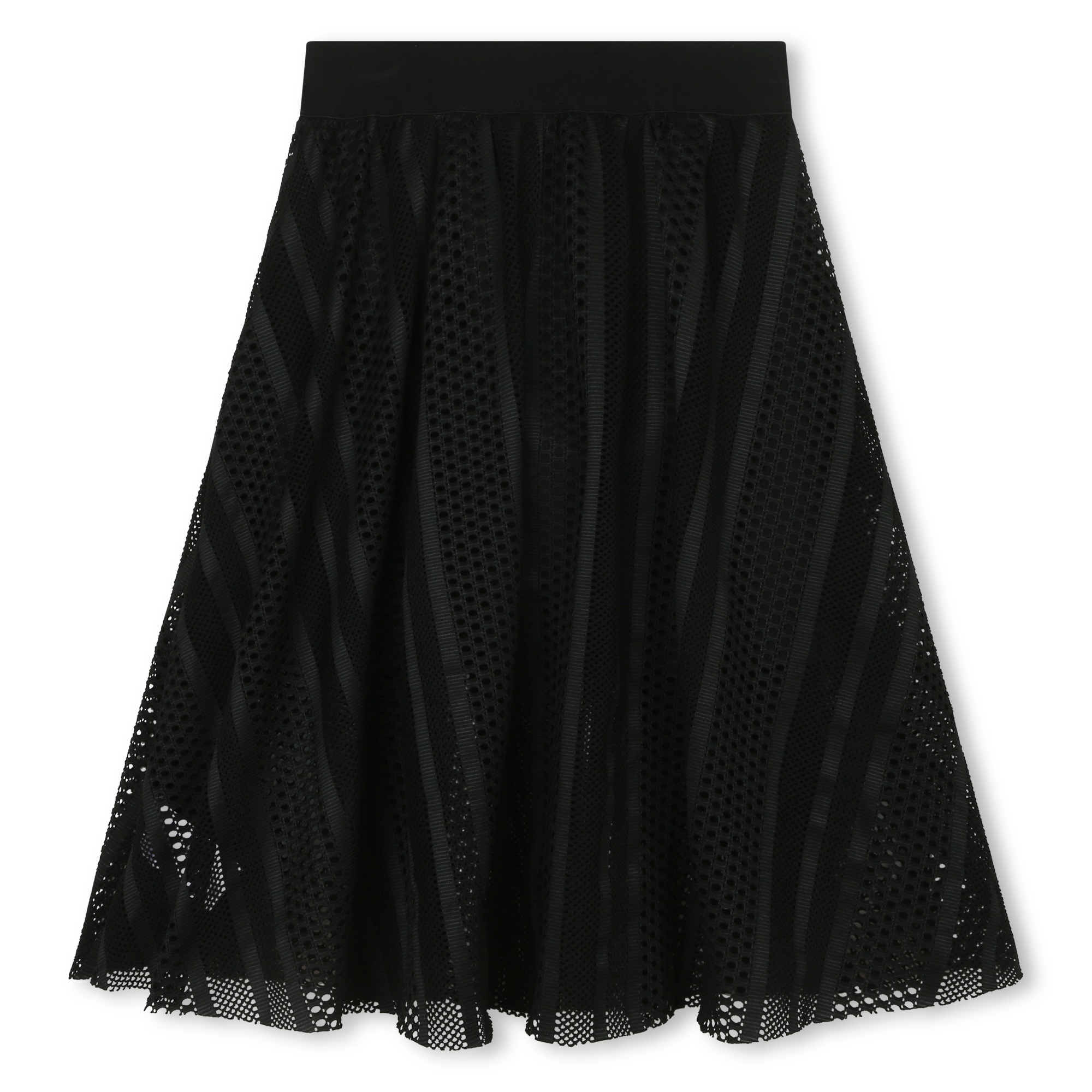 Falda de ceremonia de rejilla DKNY para NIÑA