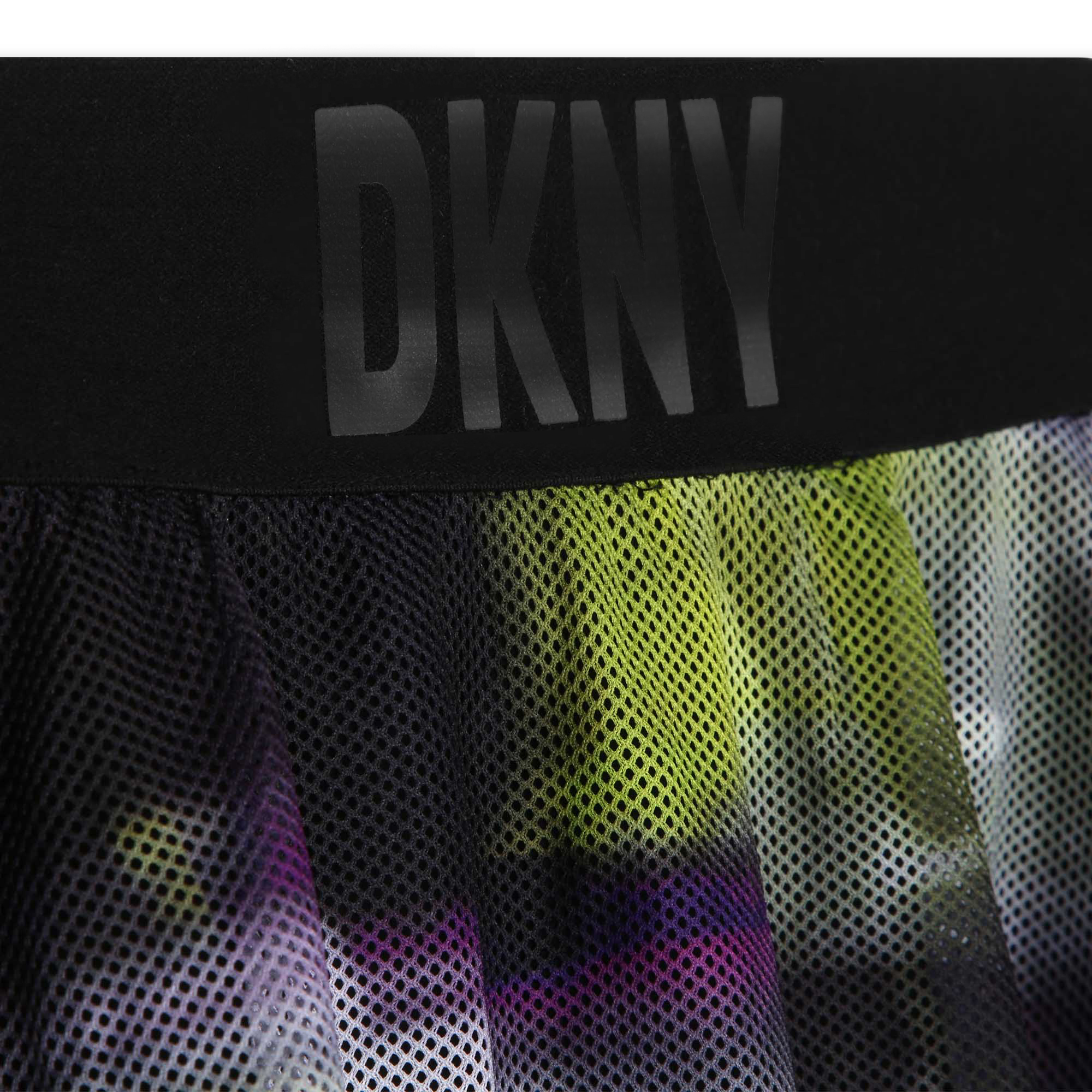 Rok van bedrukte netstof DKNY Voor