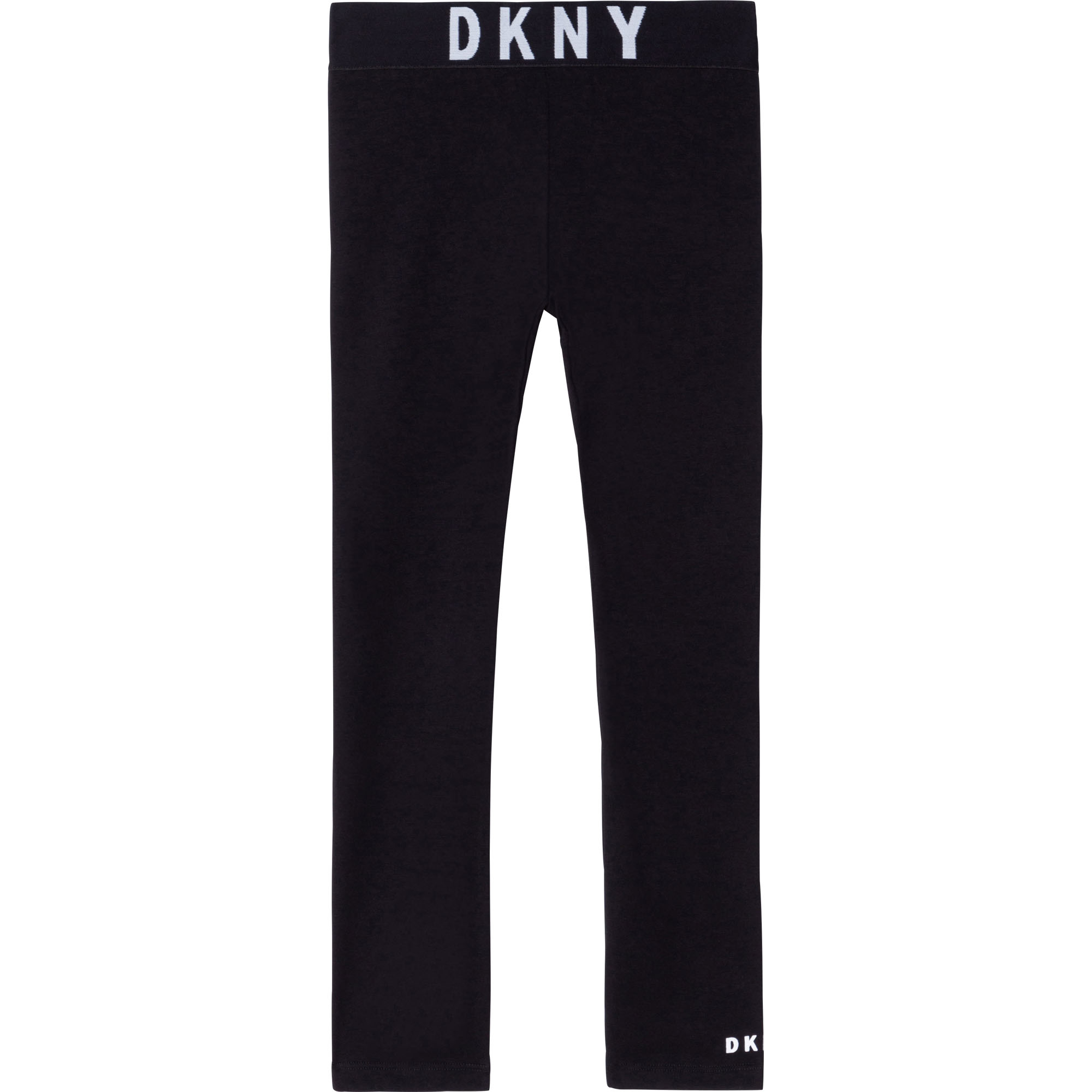 Leggings algodón orgánico logo DKNY para NIÑA