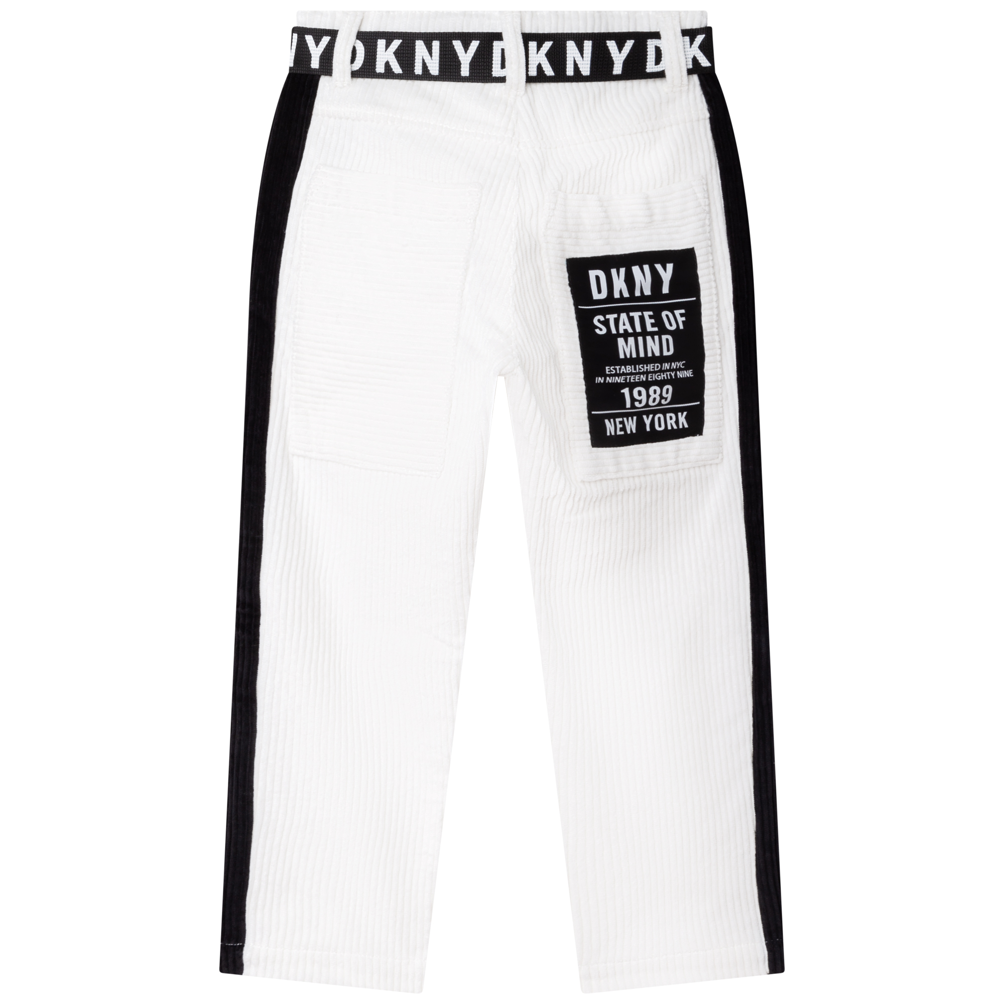 Pantalón carrot + cinturón DKNY para NIÑA