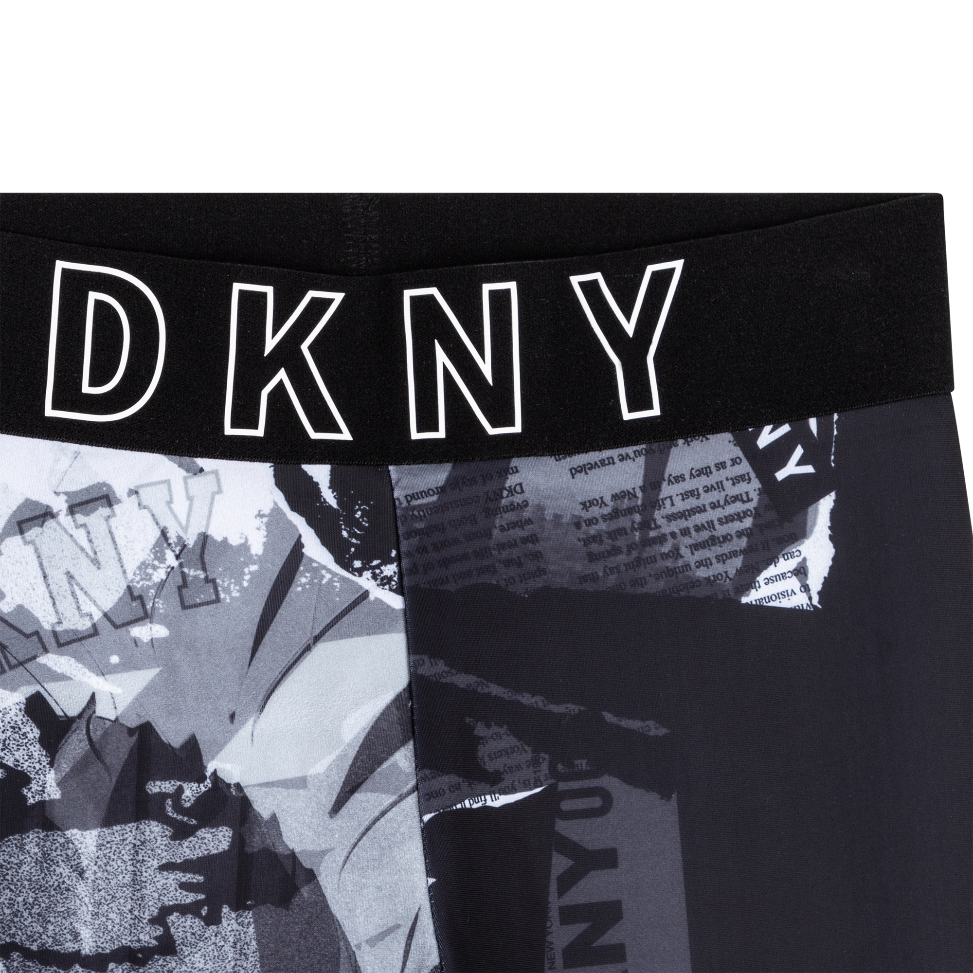 knit fabric leggings DKNY for GIRL
