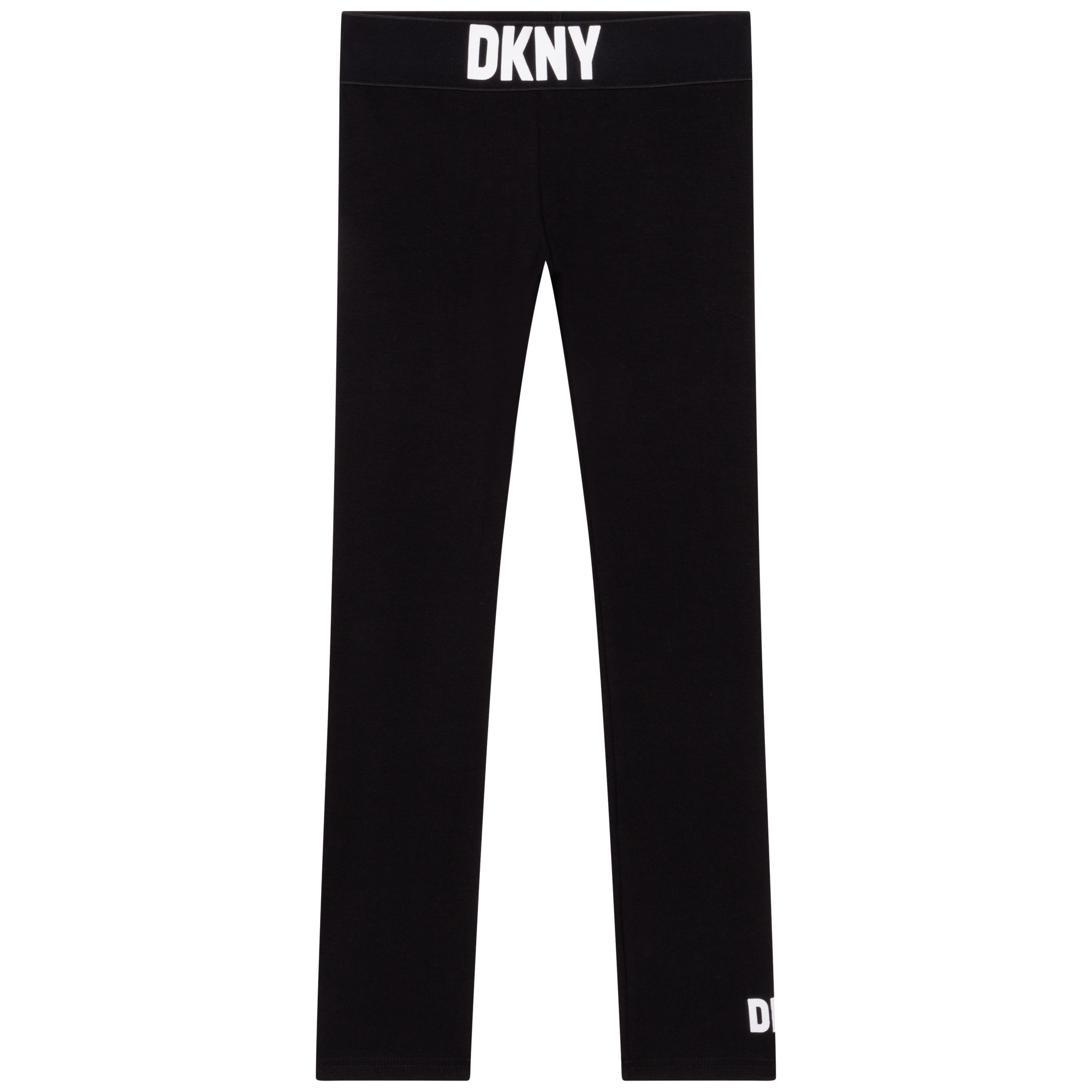 Leggings de algodón elástico DKNY para NIÑA