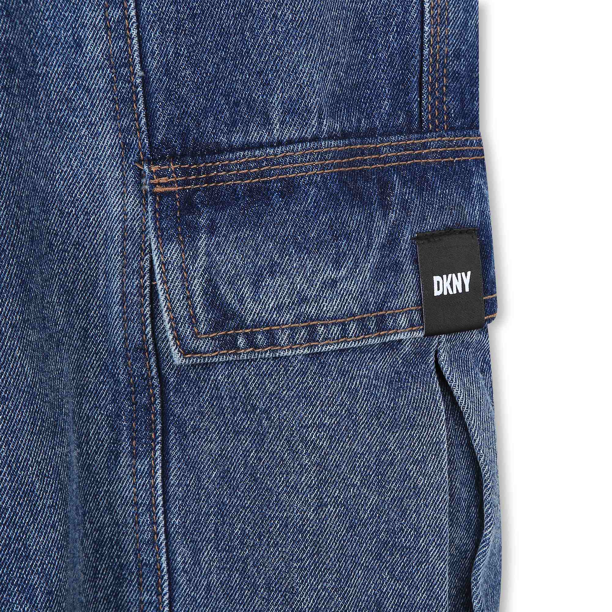 Pantalón vaquero de algodón DKNY para NIÑA