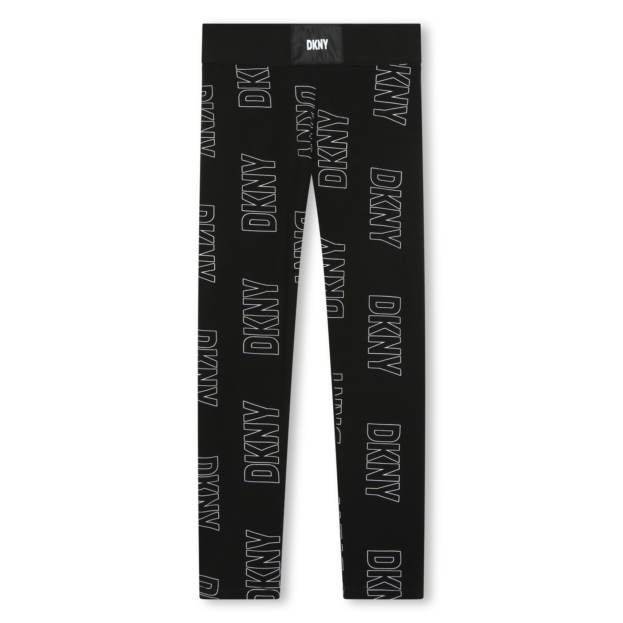 Legging imprimé en coton DKNY pour FILLE