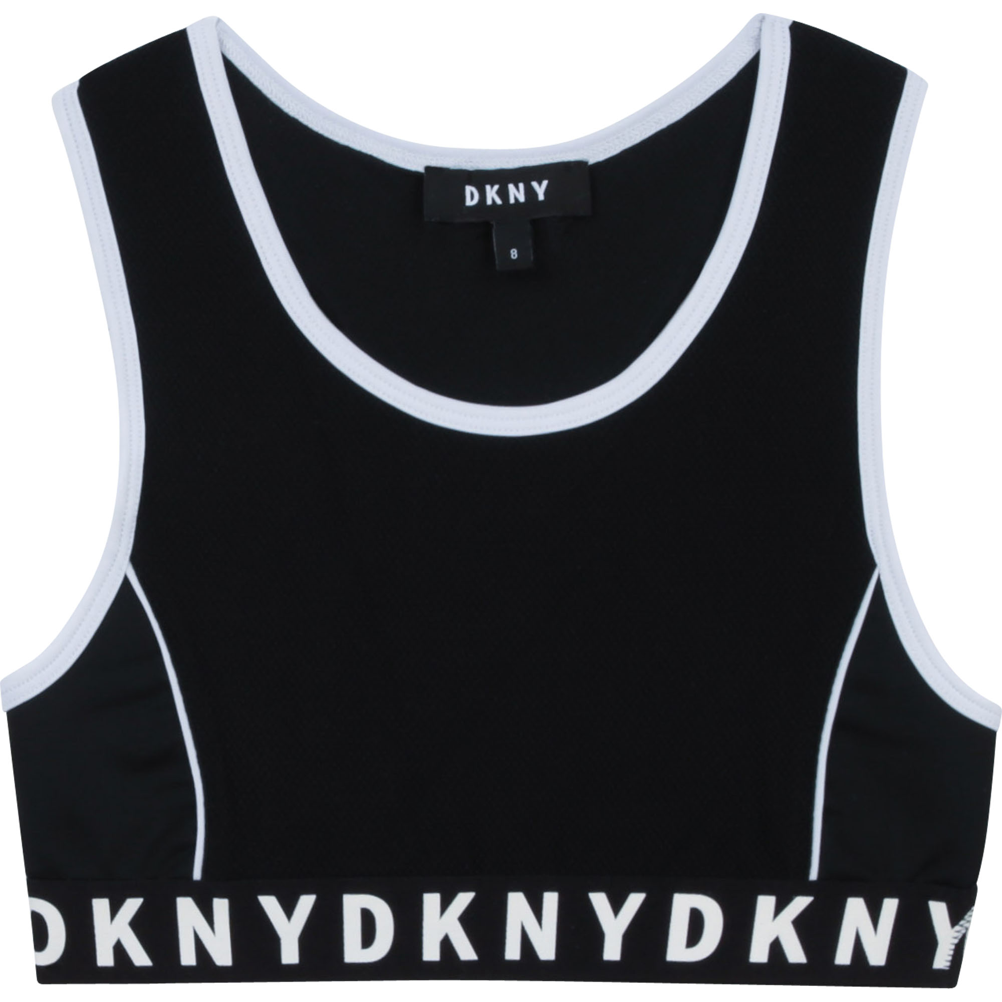 Two-tone jersey bra top DKNY for GIRL