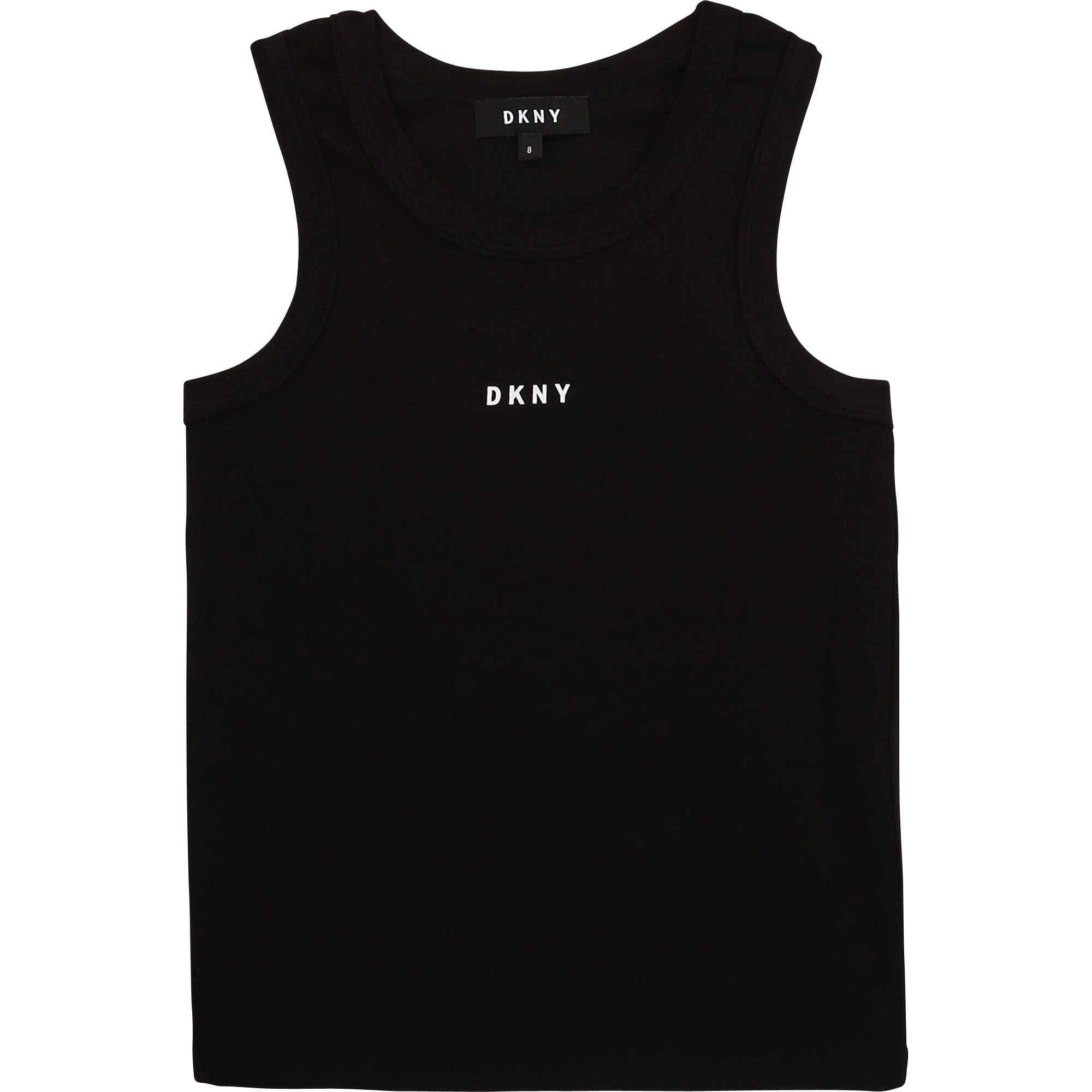T-shirt + top in jersey lucido DKNY Per BAMBINA