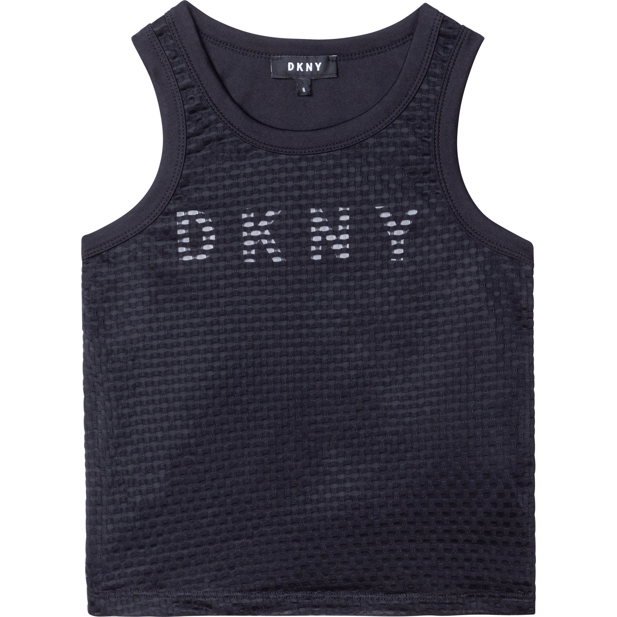 DKNY Débardeur avec logo FILLE 6A Noir