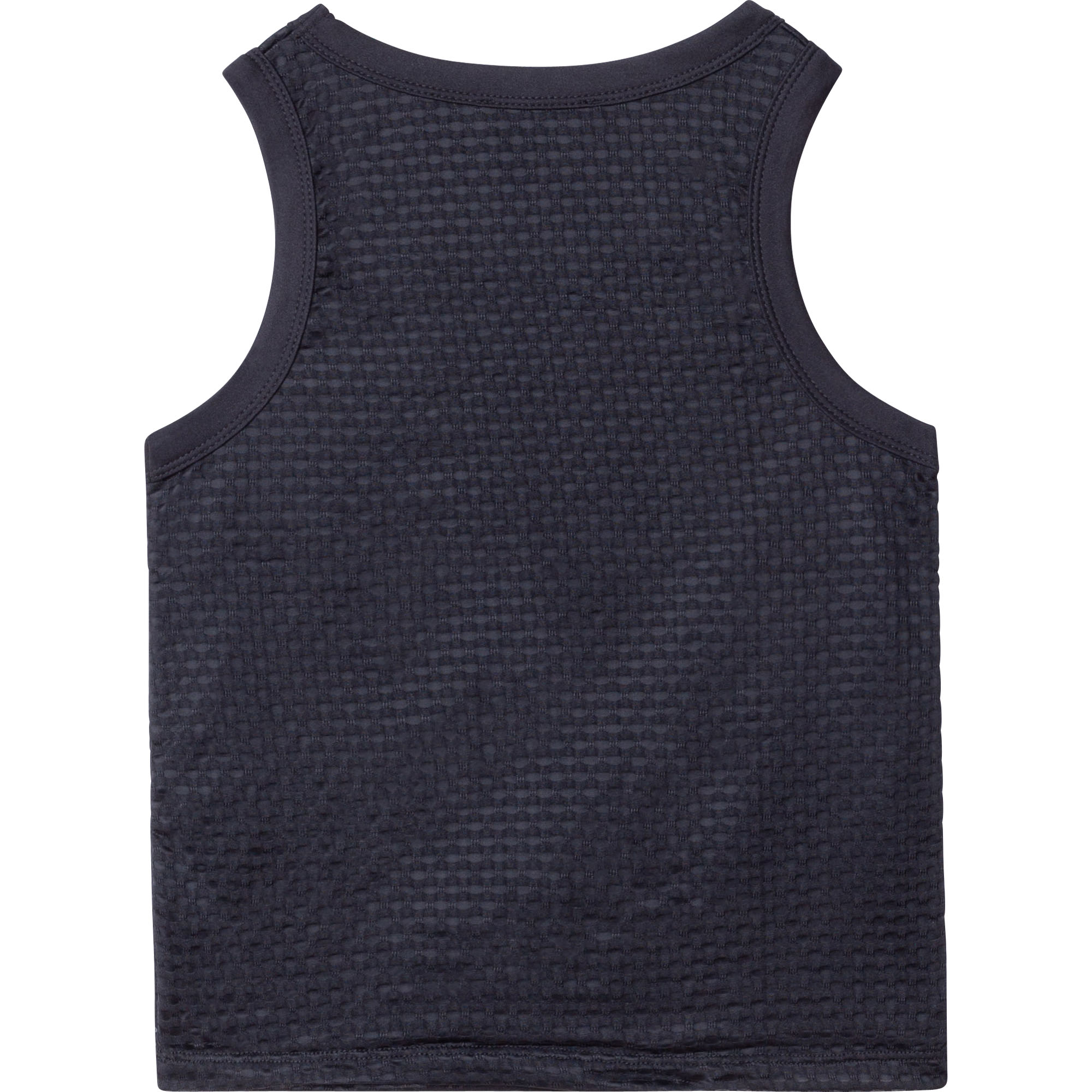 Mesh vest top with logo DKNY for GIRL