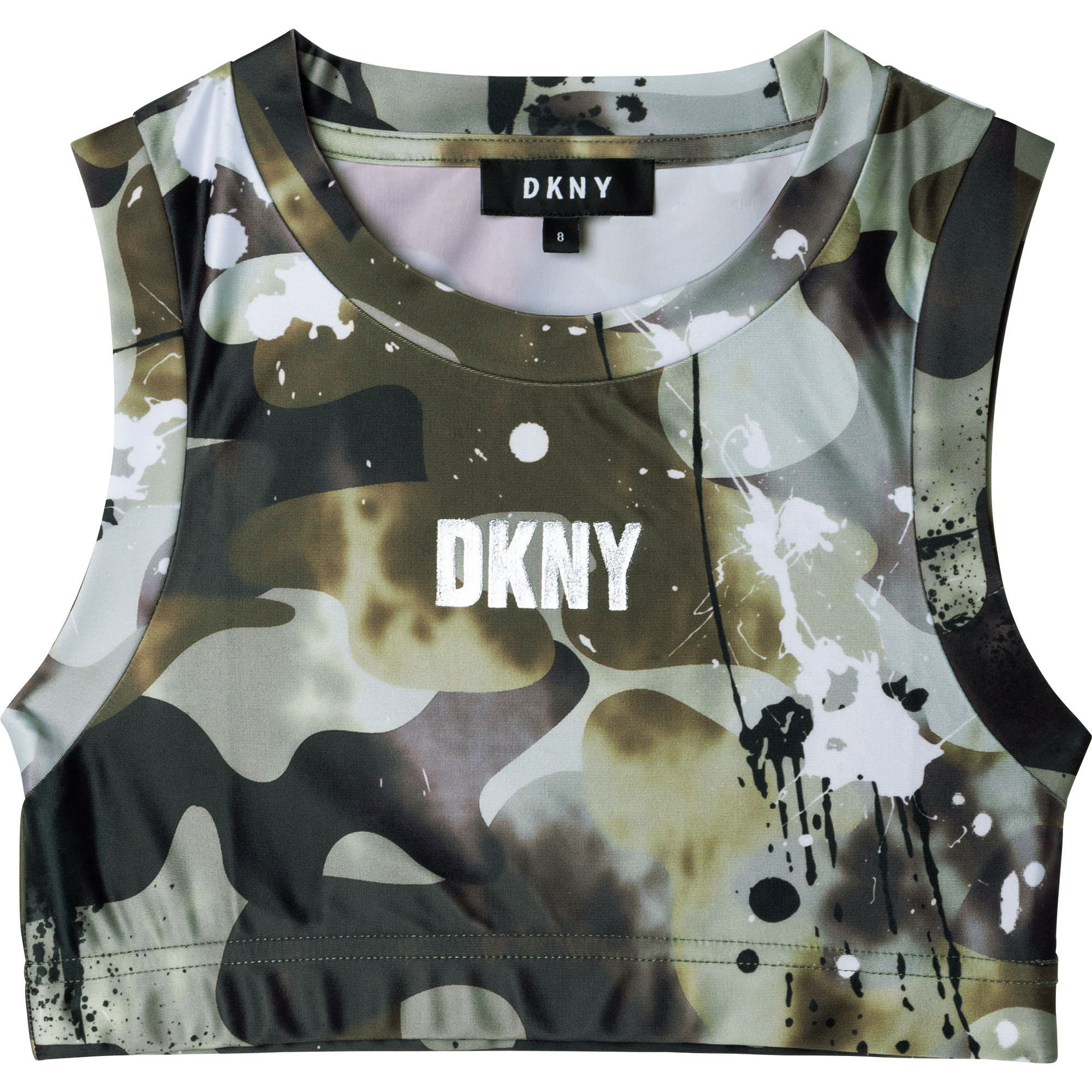 Brassière imprimé camouflage DKNY pour FILLE